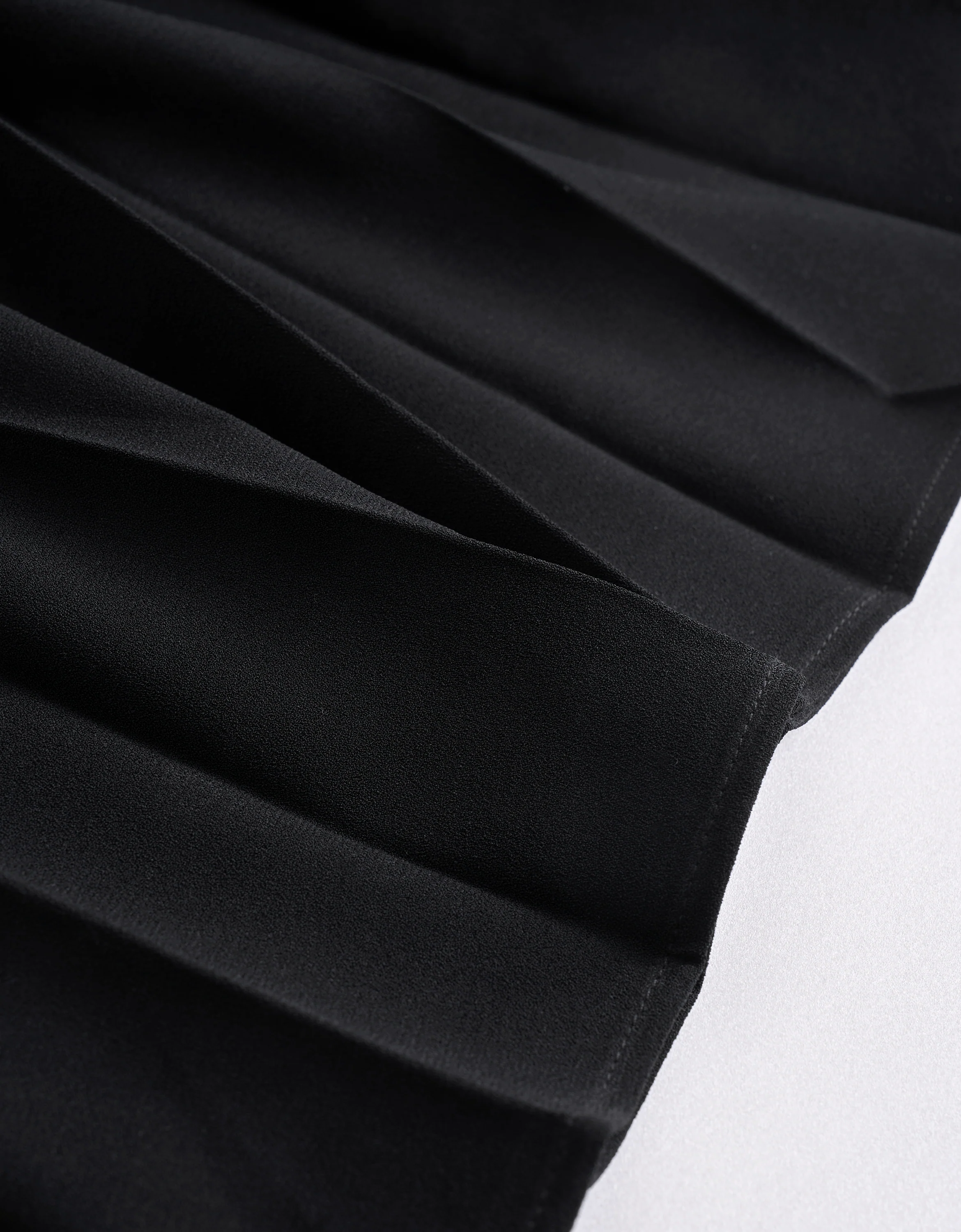 Irregular Pleats A-line Skirt - Image 7
