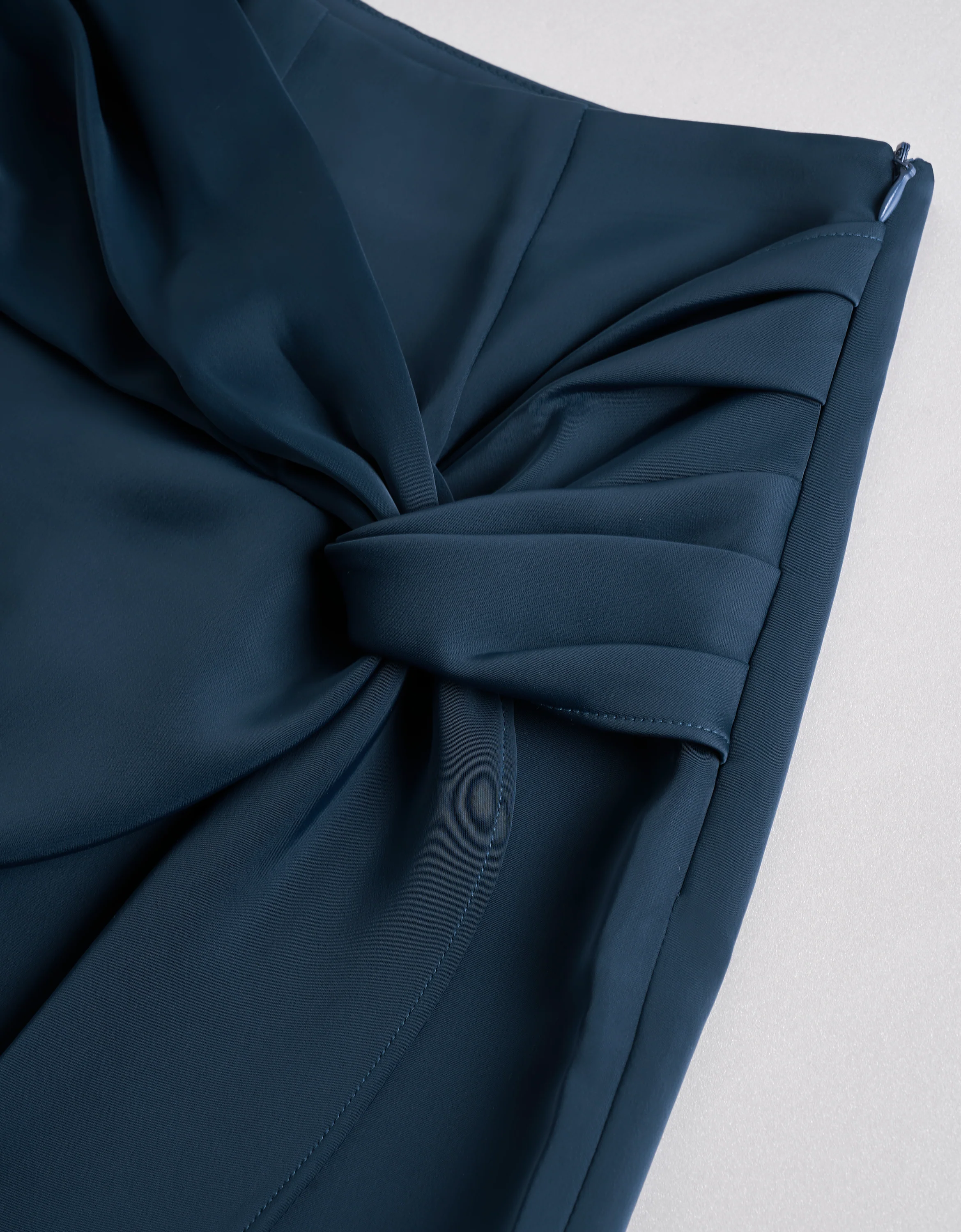 Knotted Waist A-line Skort - Image 5