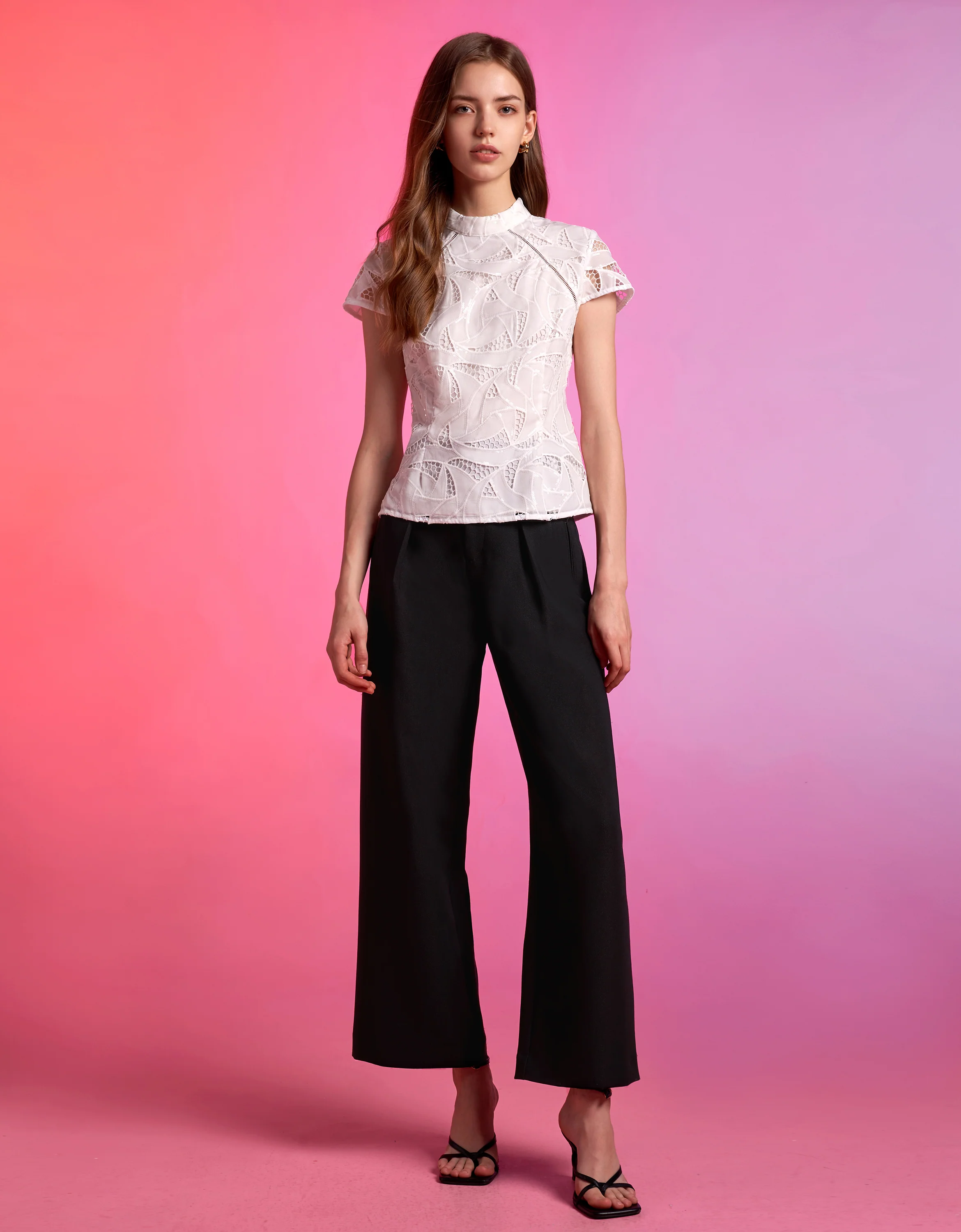 Lace Insert Top - Image 6
