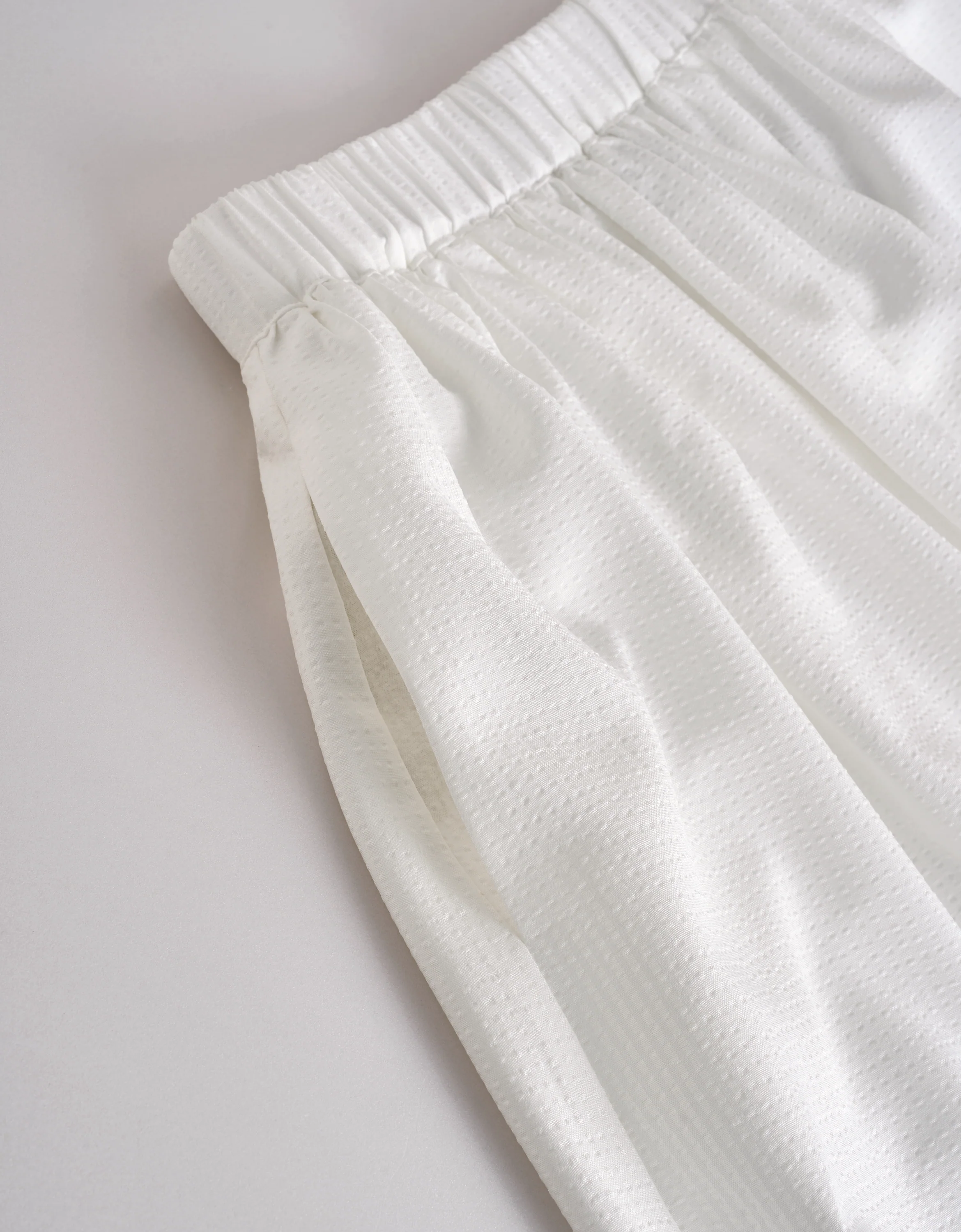 Lace Insert Striped Midi Skirt - Image 6