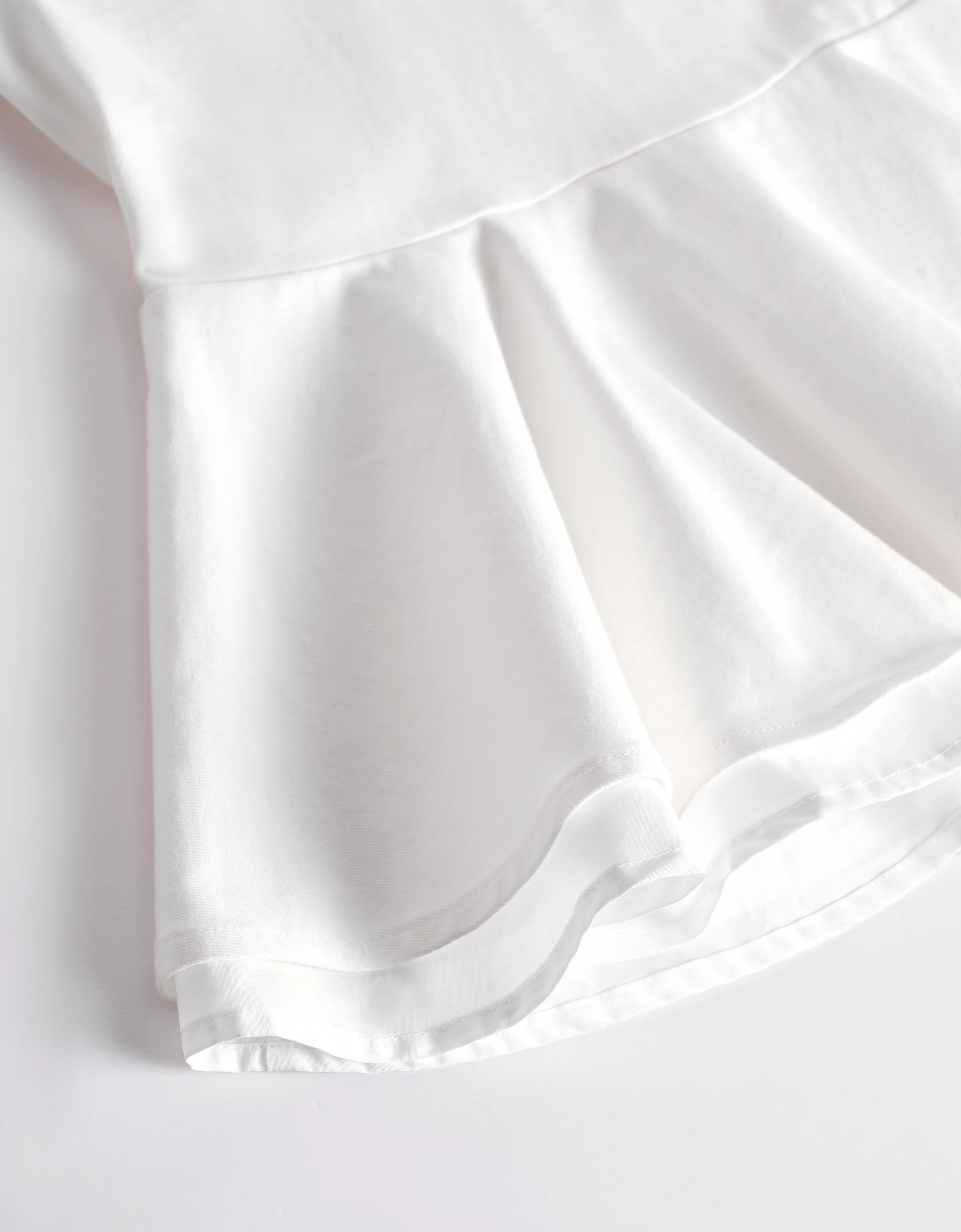 Layered Ruffle Hem T-Shirt - Image 5