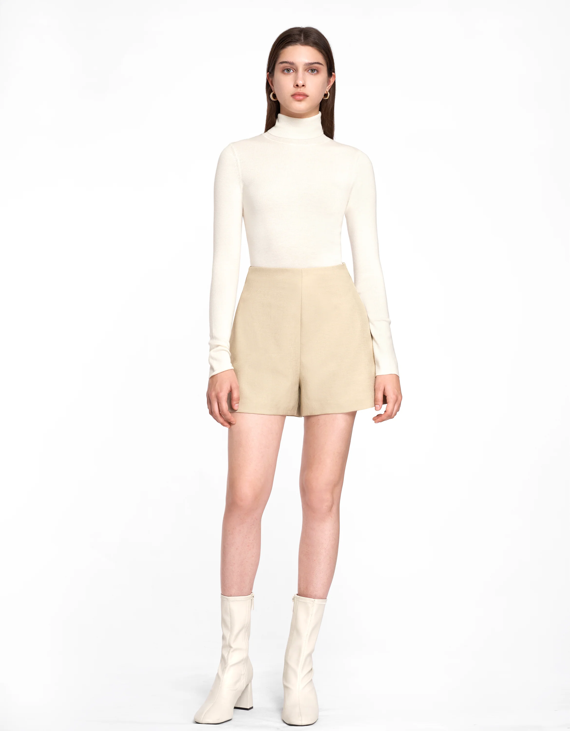 Long Sleeve Turtleneck Knit Top - Image 6