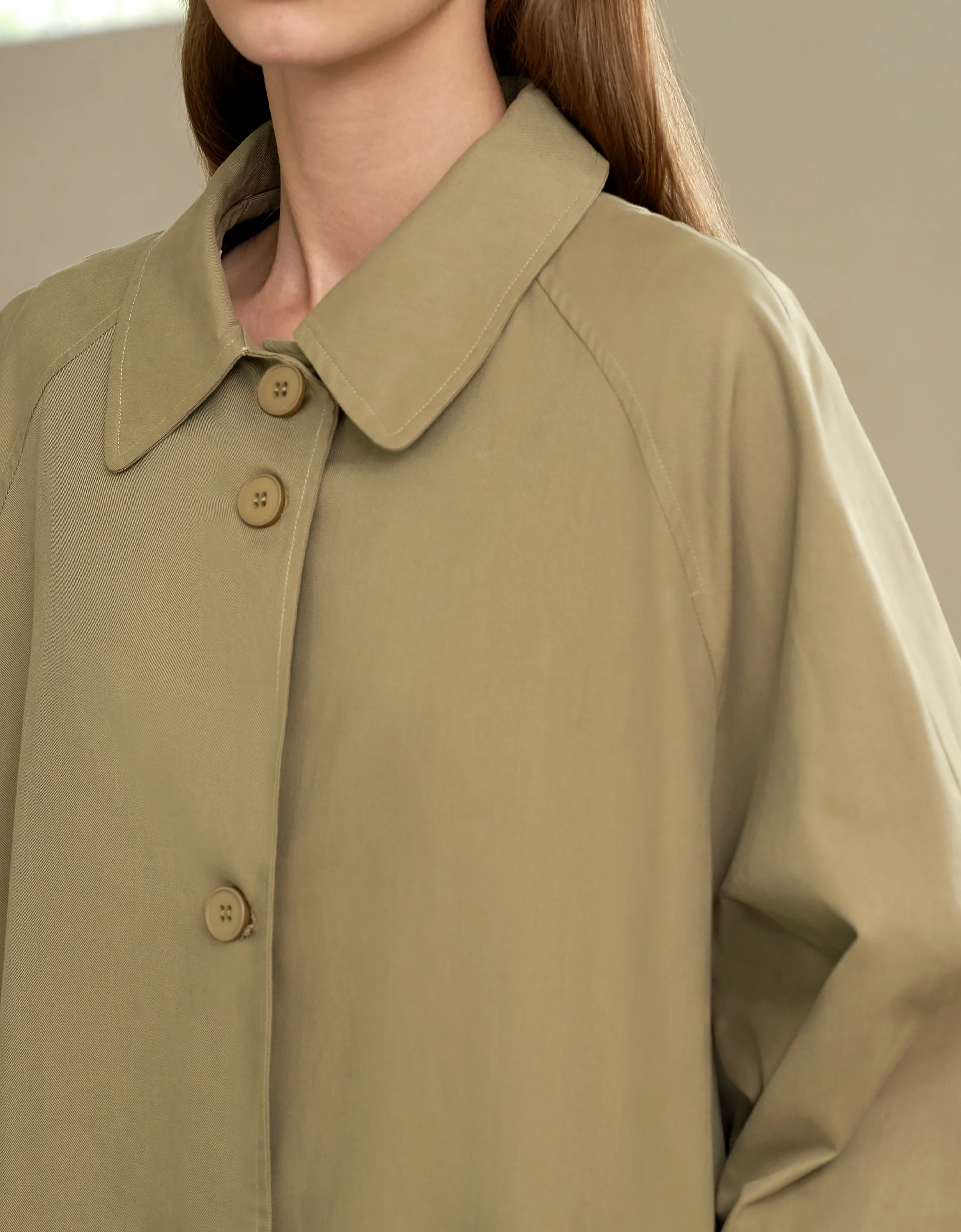 Loose Fit Button-up Coat - Image 8