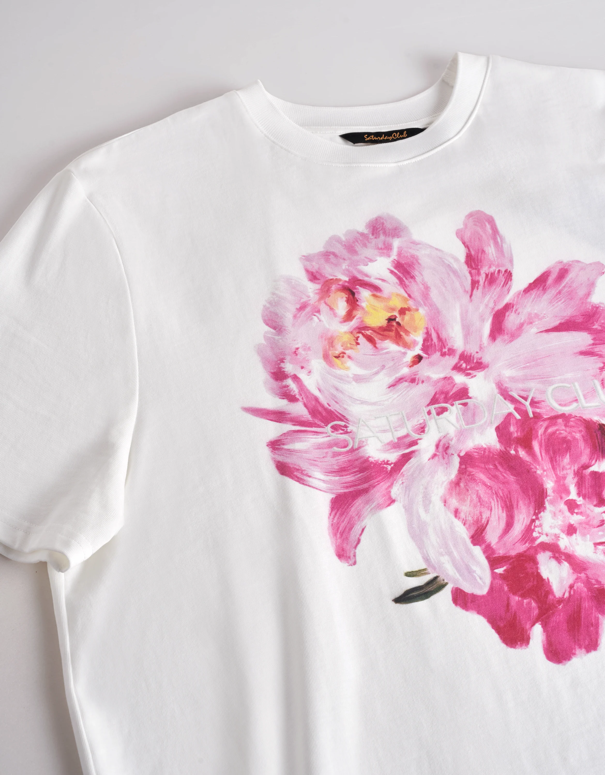 Men's Floral Print Logo T-Shirt - Image 9