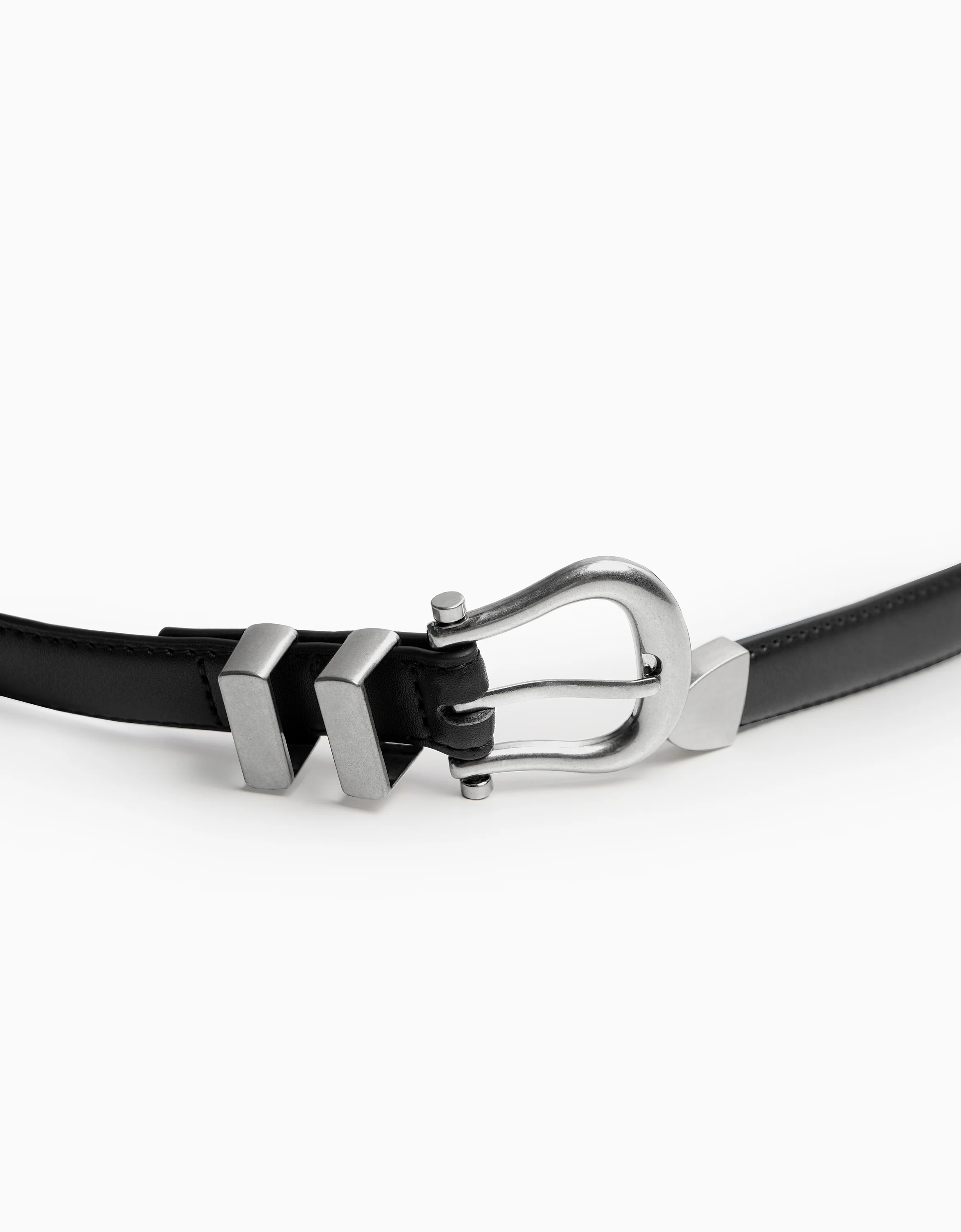 Metallic Buckle Belt - Image 3