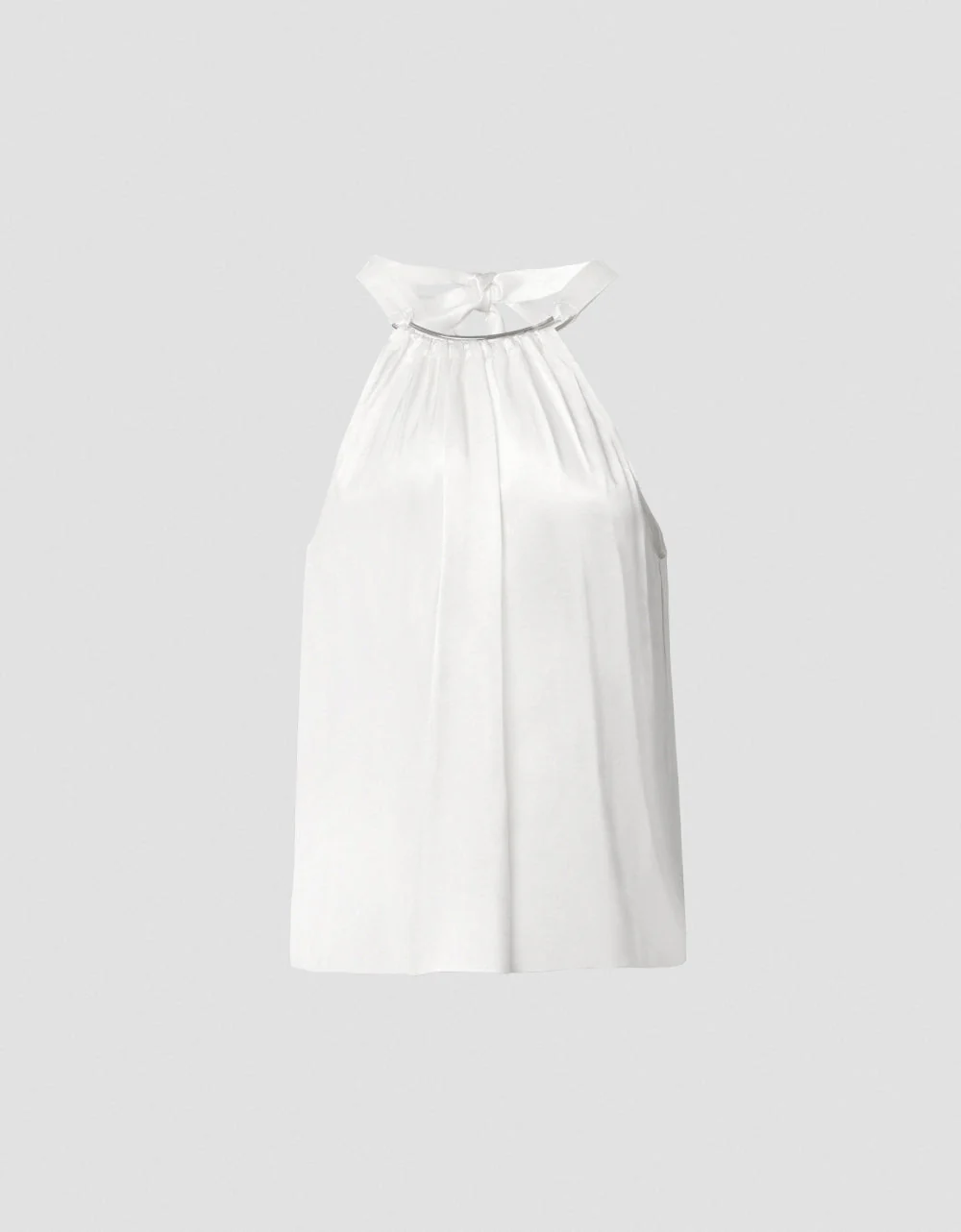 Metallic Detail Sleeveless Top - Image 5