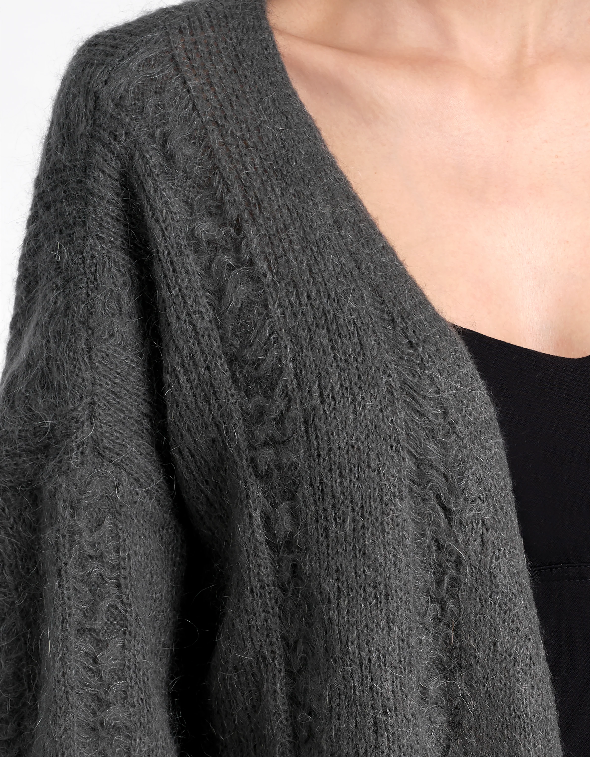 Minimalist Knit Cardigan - Image 6