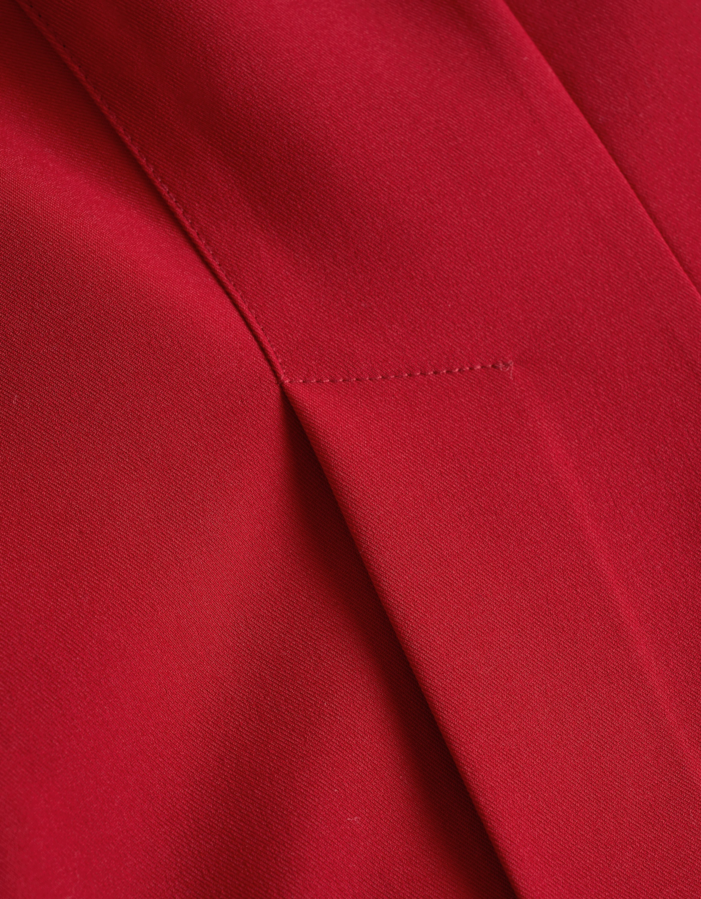 Notched Neckline Pleated Hem Sleeveless Top - Image 8
