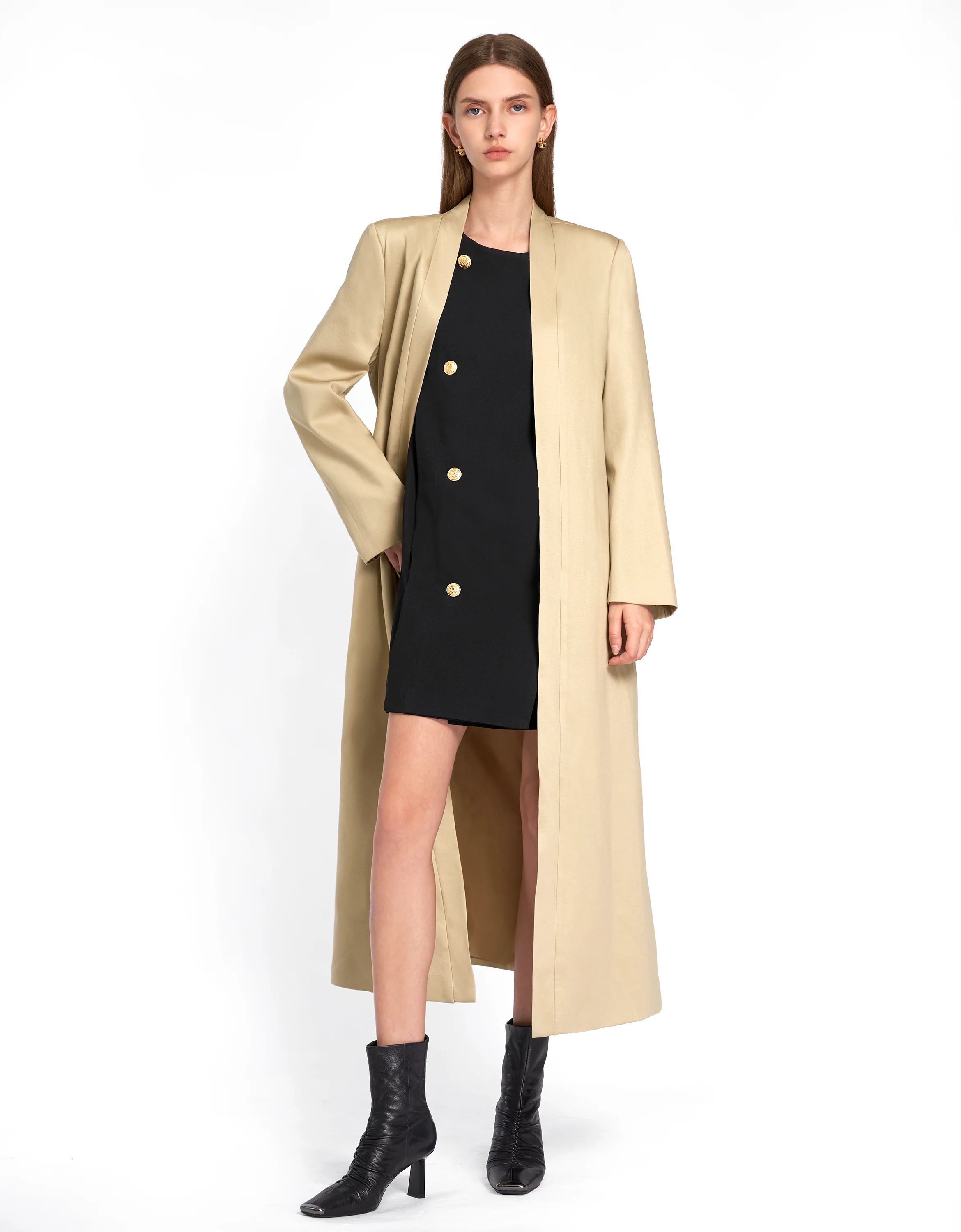 Oversized Cardigan Coat - Image 4