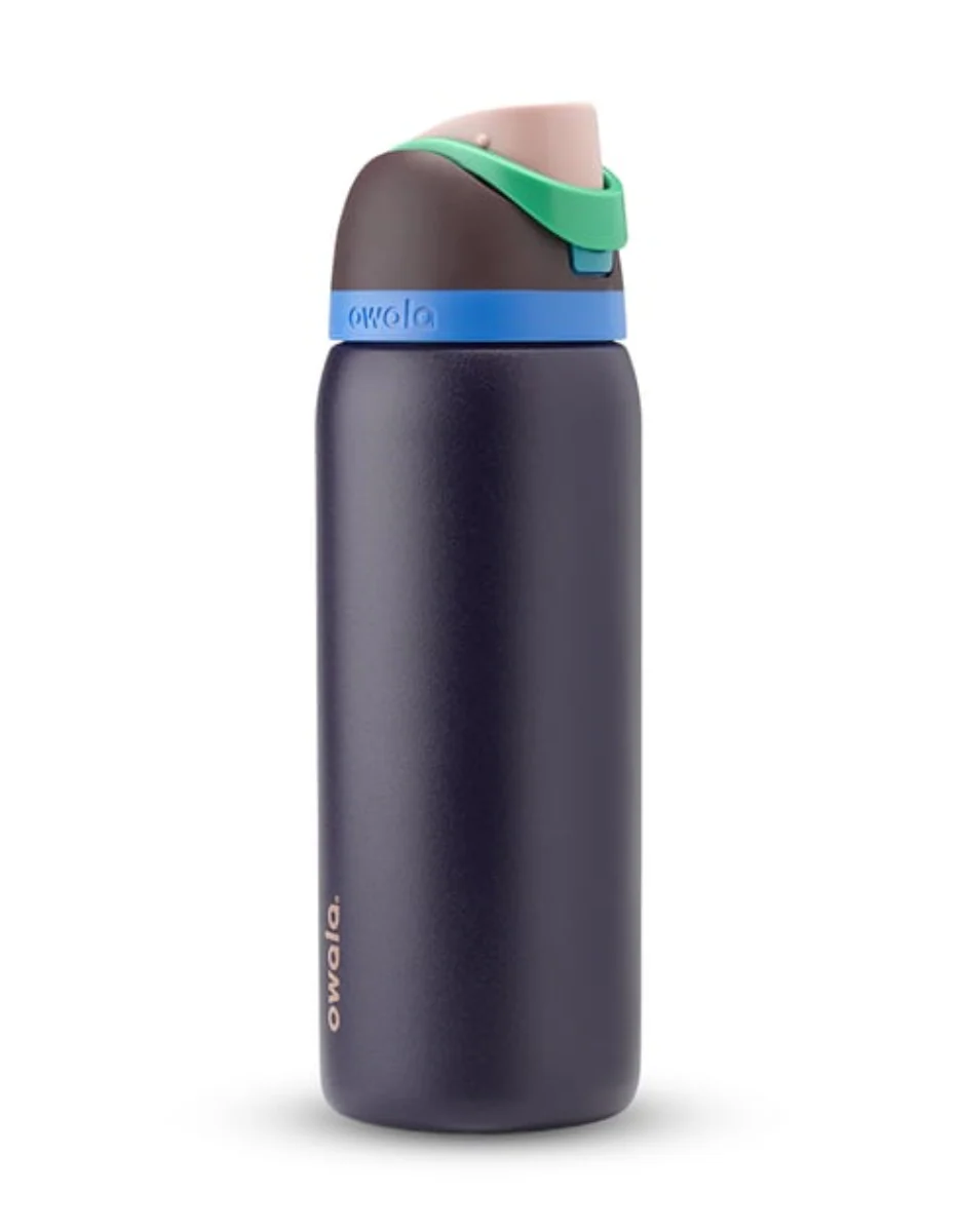 Owala FreeSip™ Insulated Stainless-Steel Water Bottle with Locking Push-Button Lid - Image 5