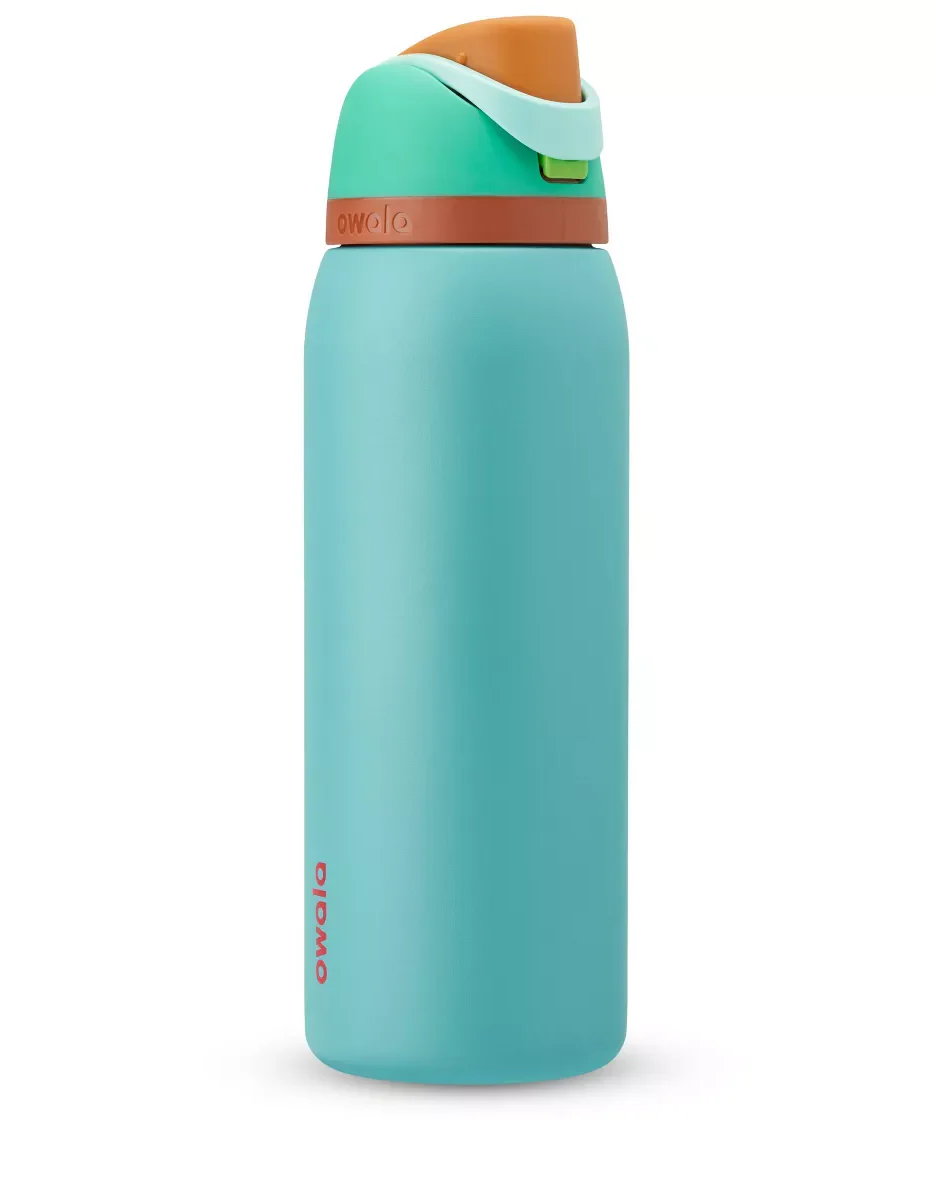 Owala FreeSip™ Insulated Stainless-Steel Water Bottle with Locking Push-Button Lid - Image 6