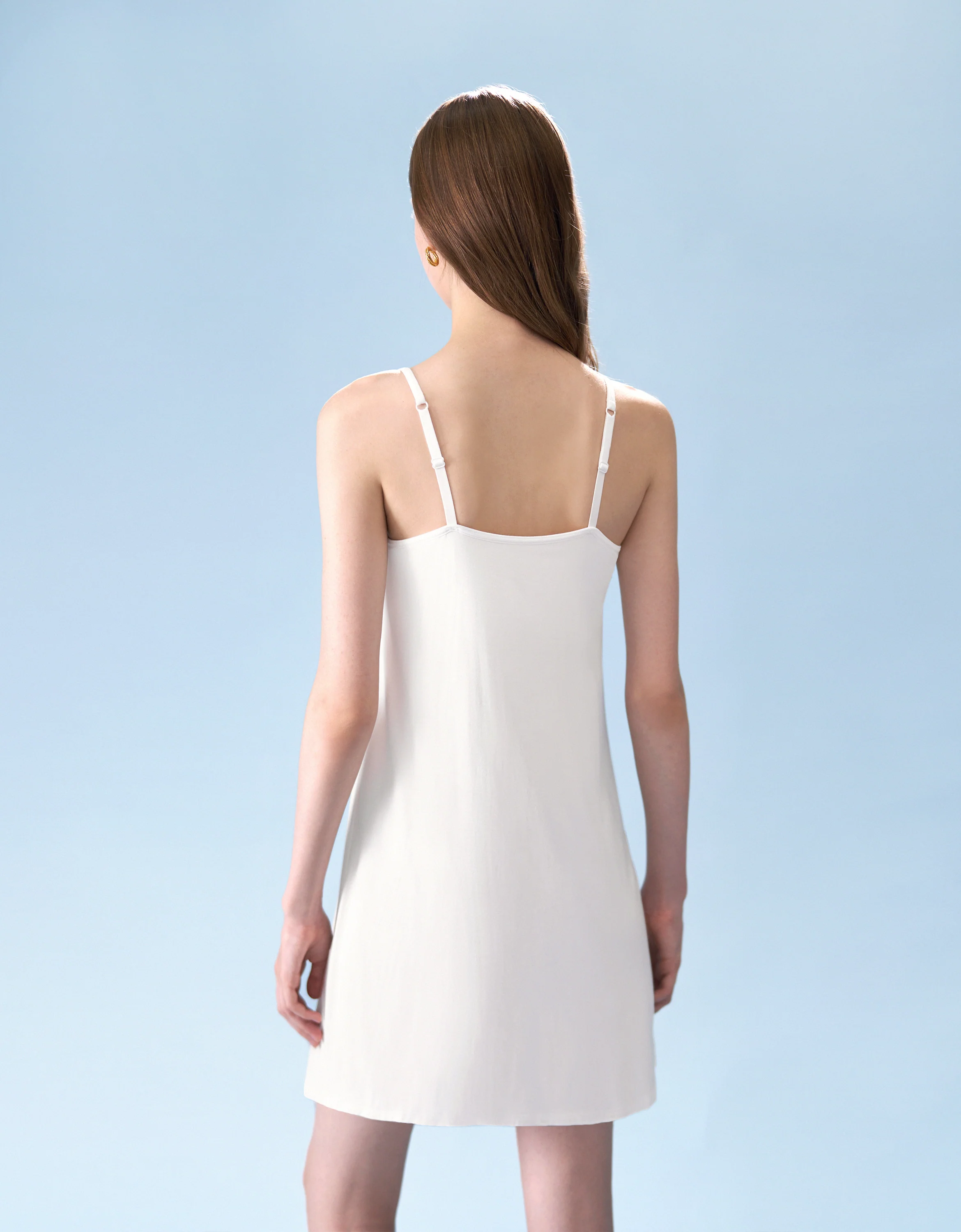 Padded Slip Dress - Image 3