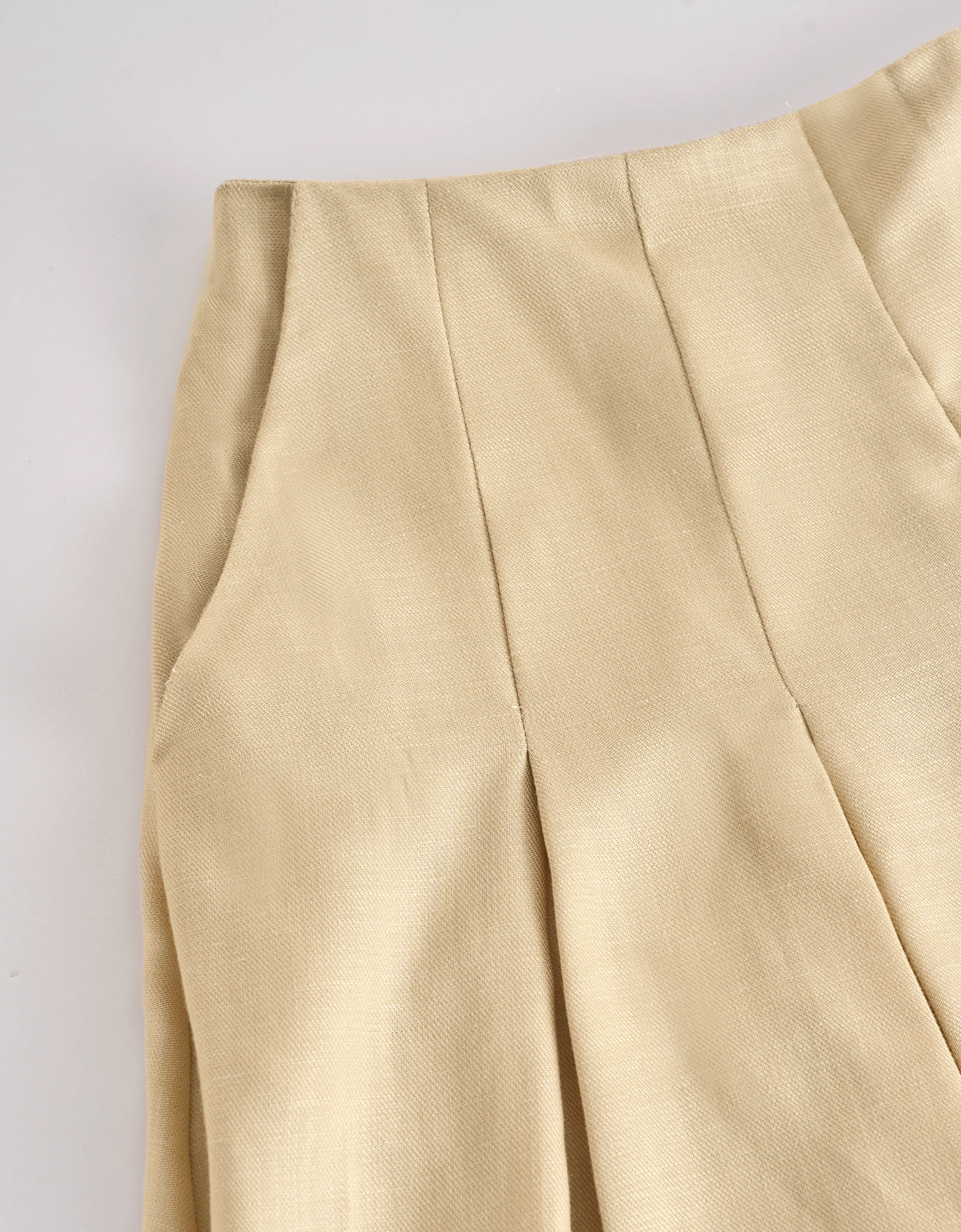 Pleated A-line Midi Skirt - Image 5