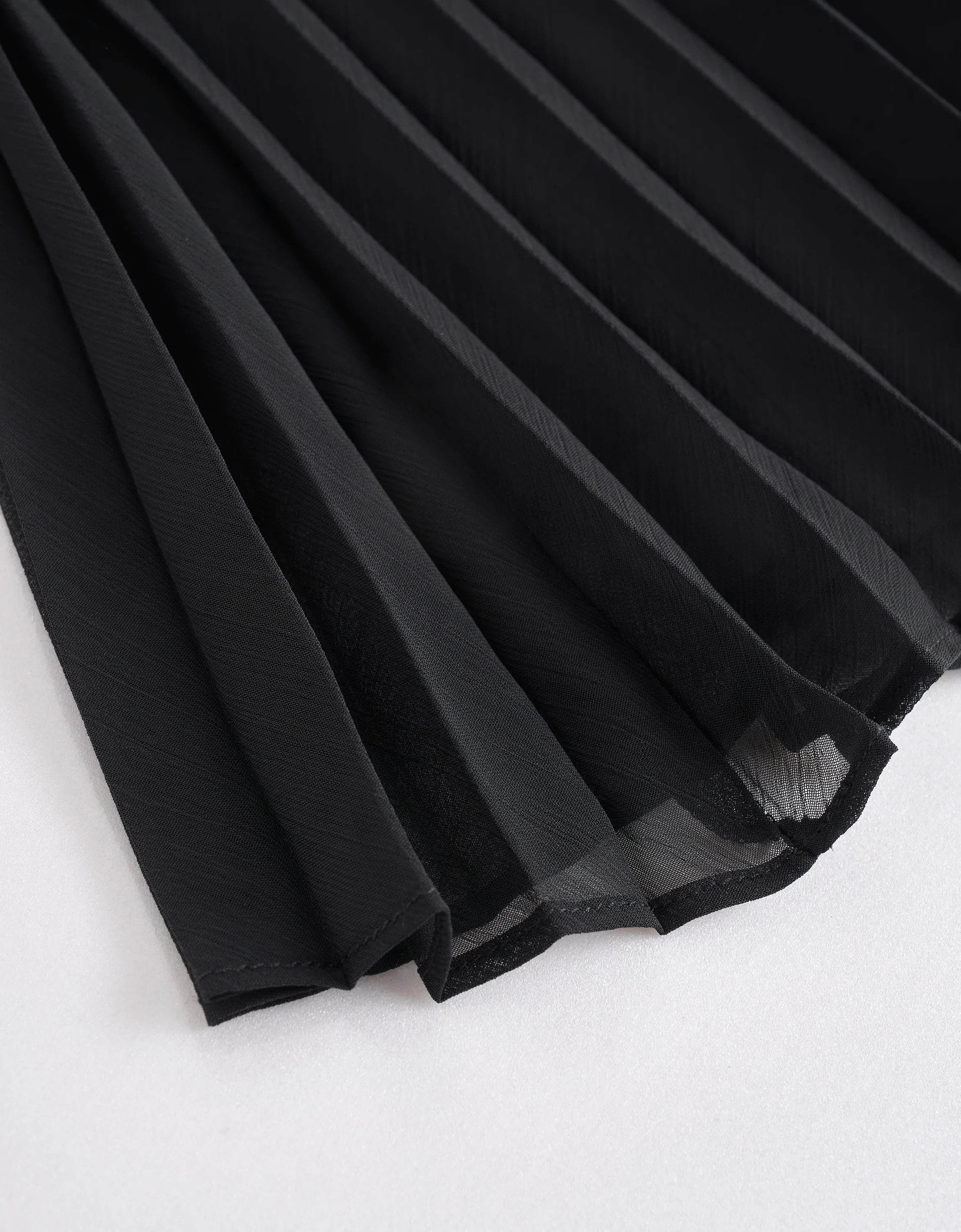 Pleated Chiffon Midi Skirt - Image 6