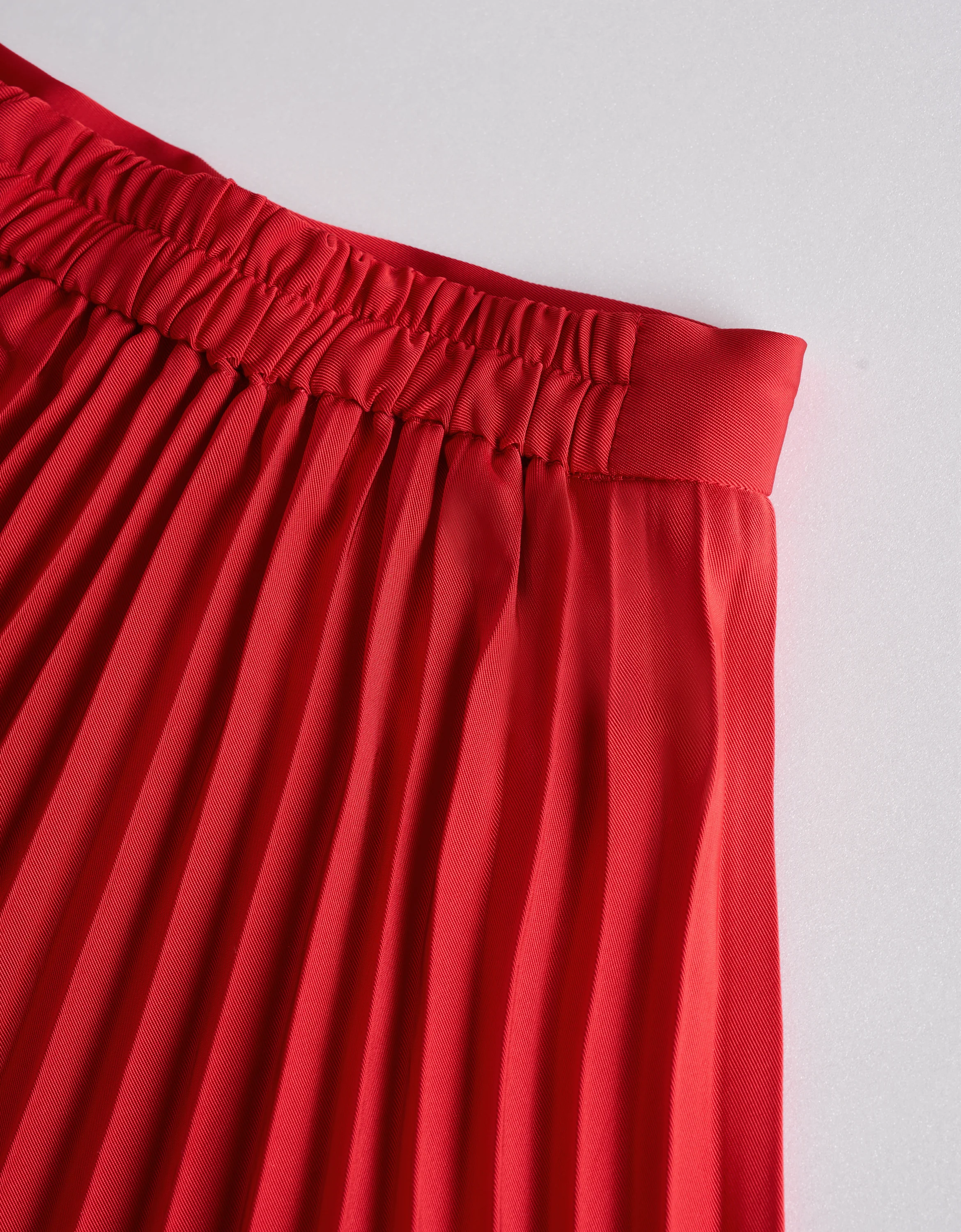 Pleated Midi Fishtail Skirt - Image 47