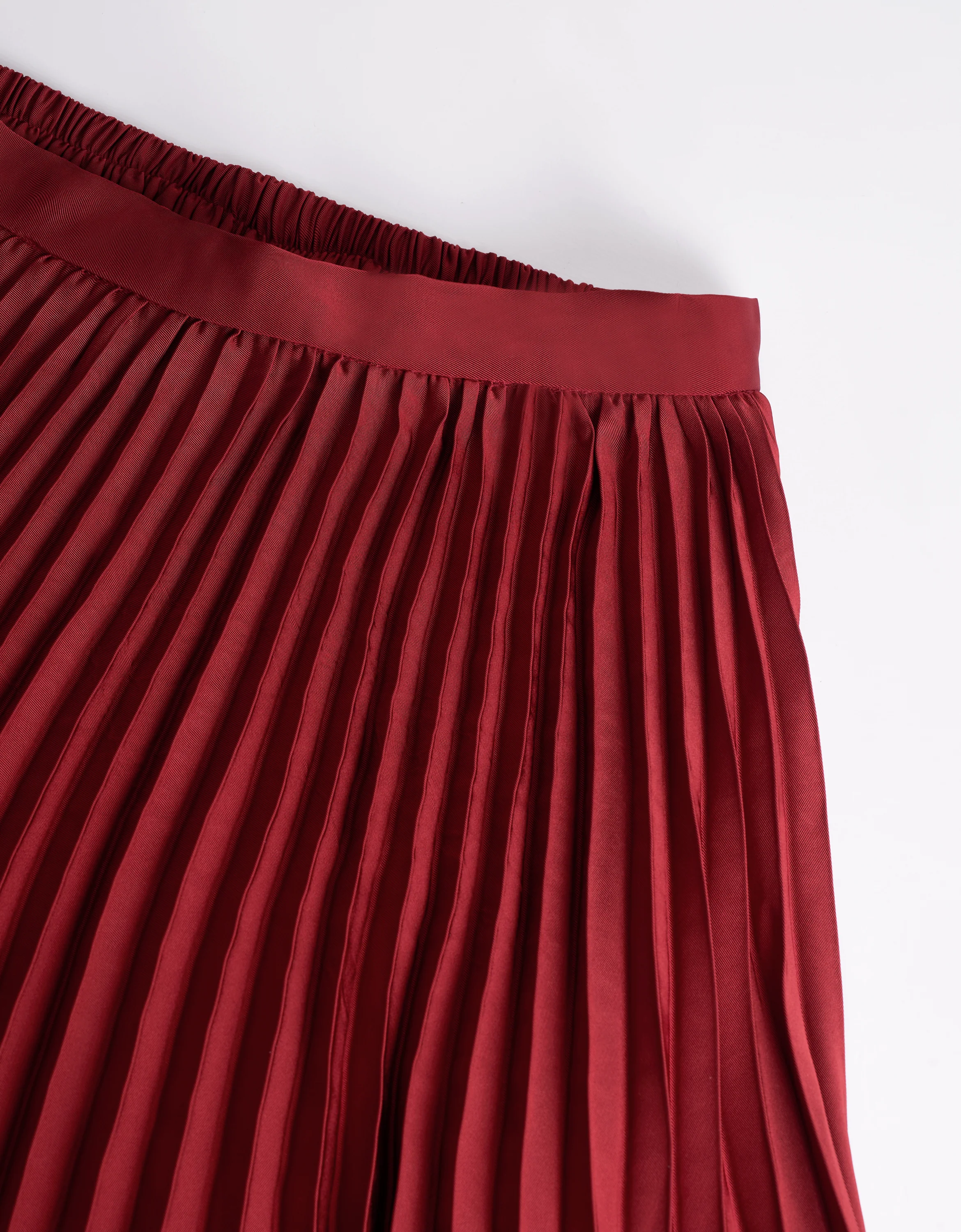 Pleated Midi Fishtail Skirt - Image 55