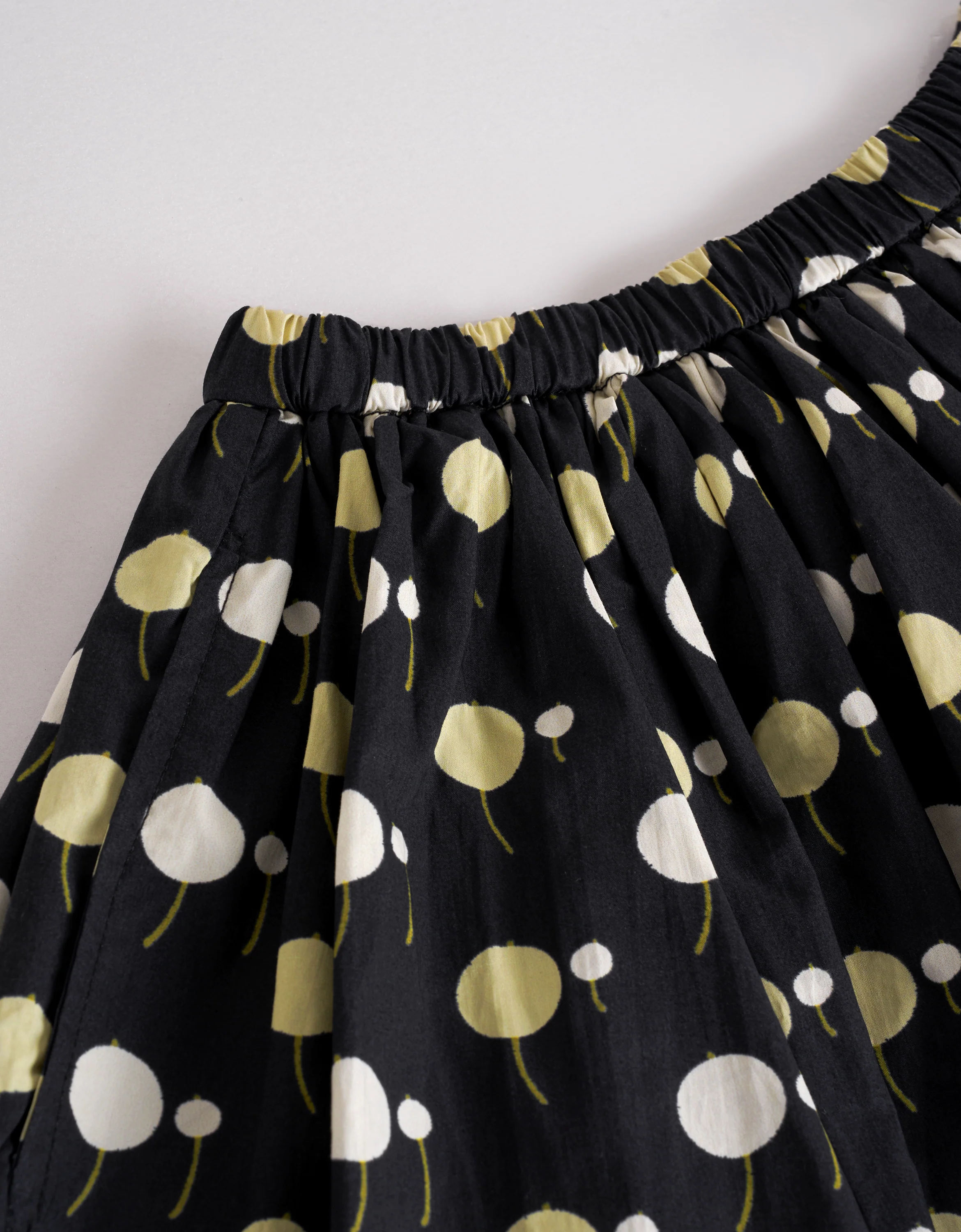 Polka Dot Cherry Print Skirt - Image 5
