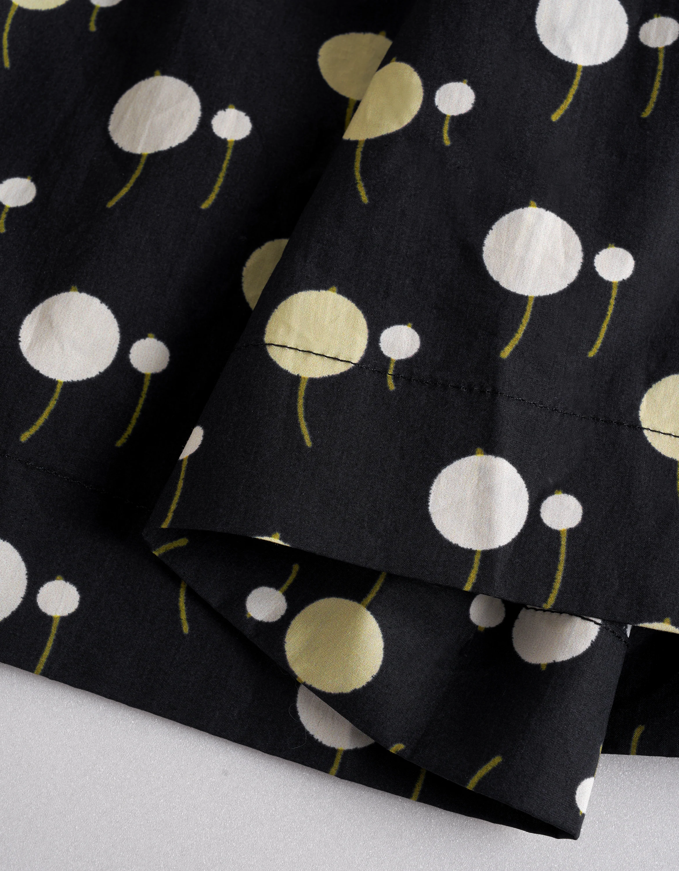 Polka Dot Cherry Print Skirt - Image 6