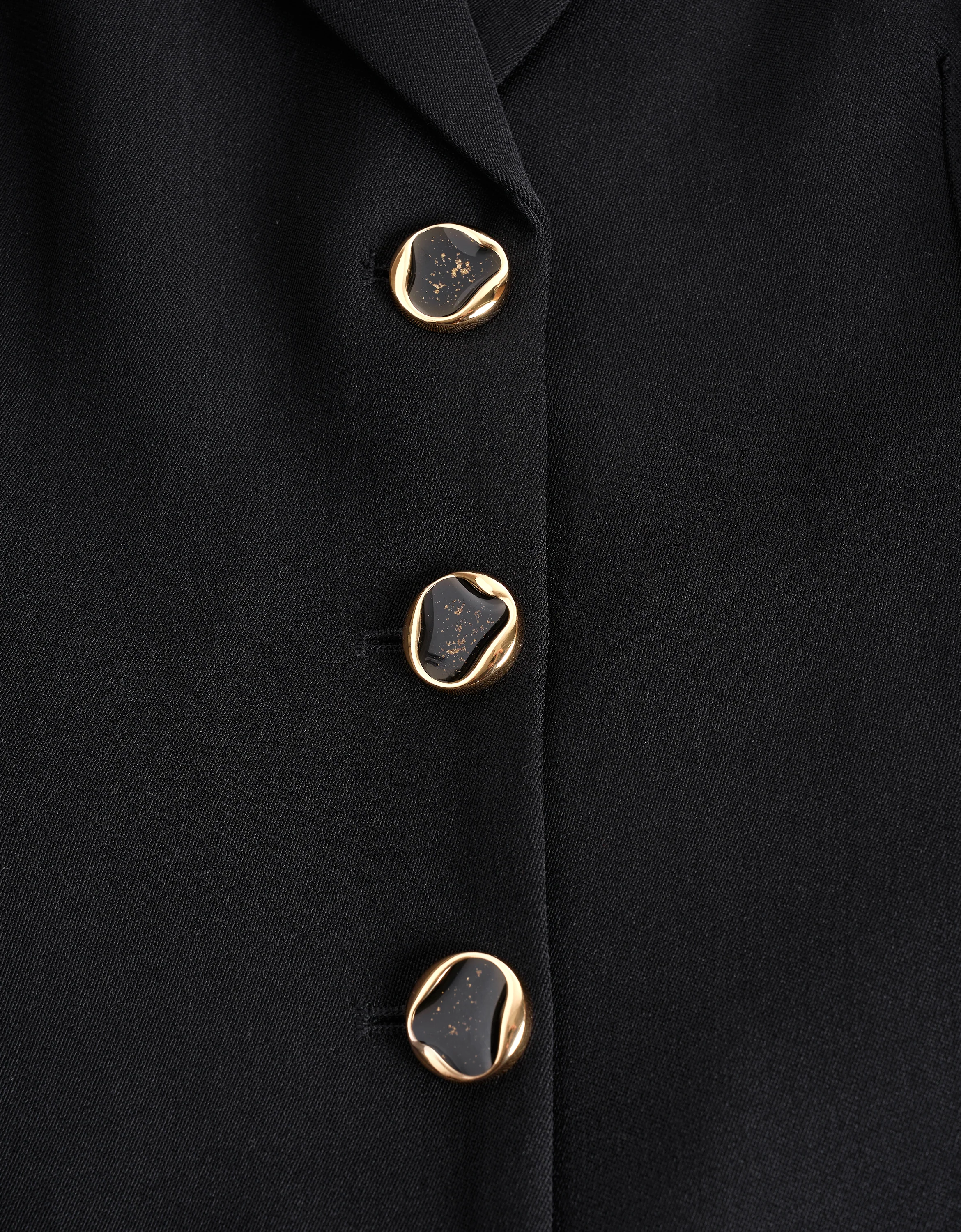 Puff Sleeve Pleated Blazer - Image 6