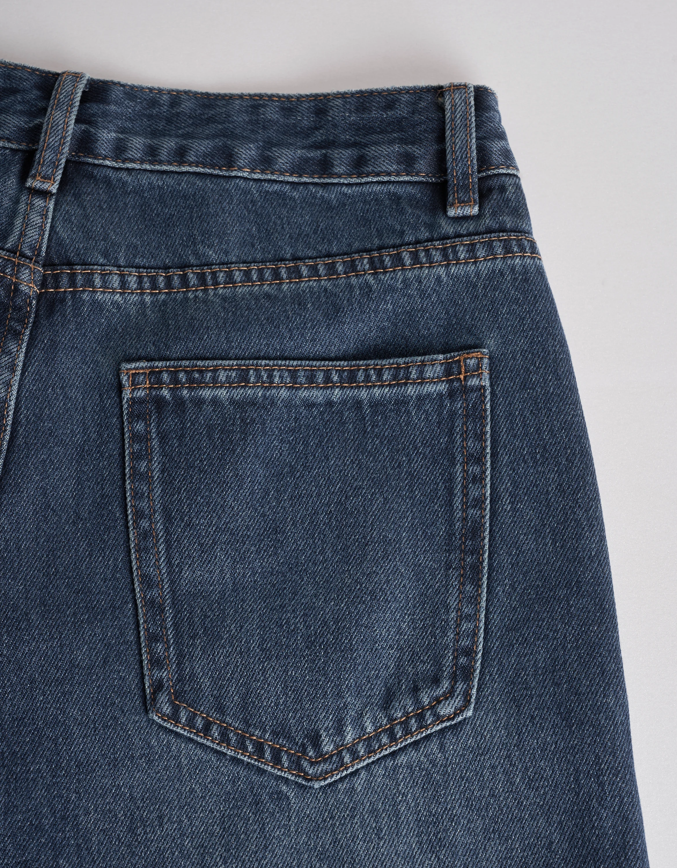 Raw Edge Trim Wide-leg Jeans - Image 6