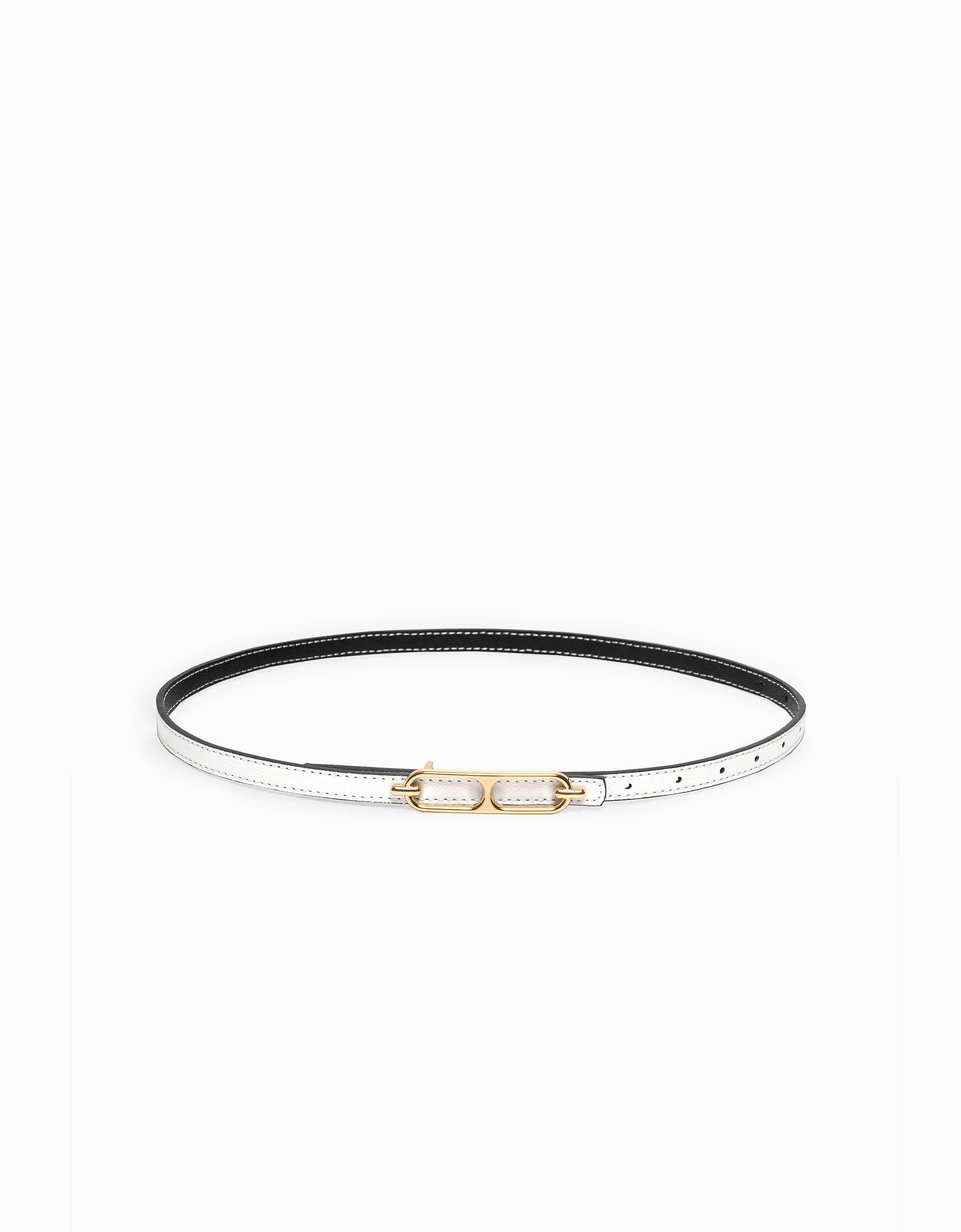 Reversible Thin Leather Belt - Image 13