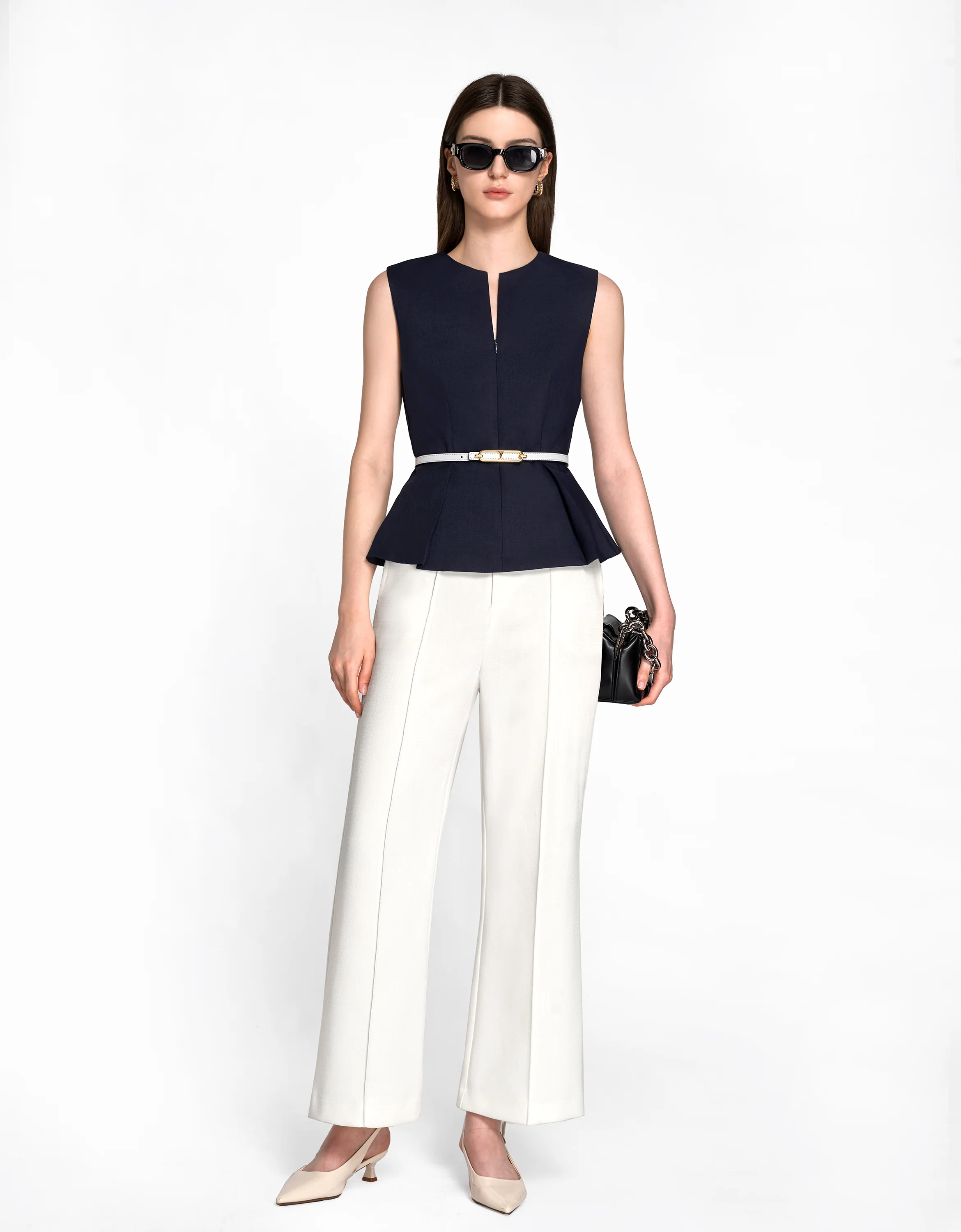 Reversible Thin Leather Belt - Image 15