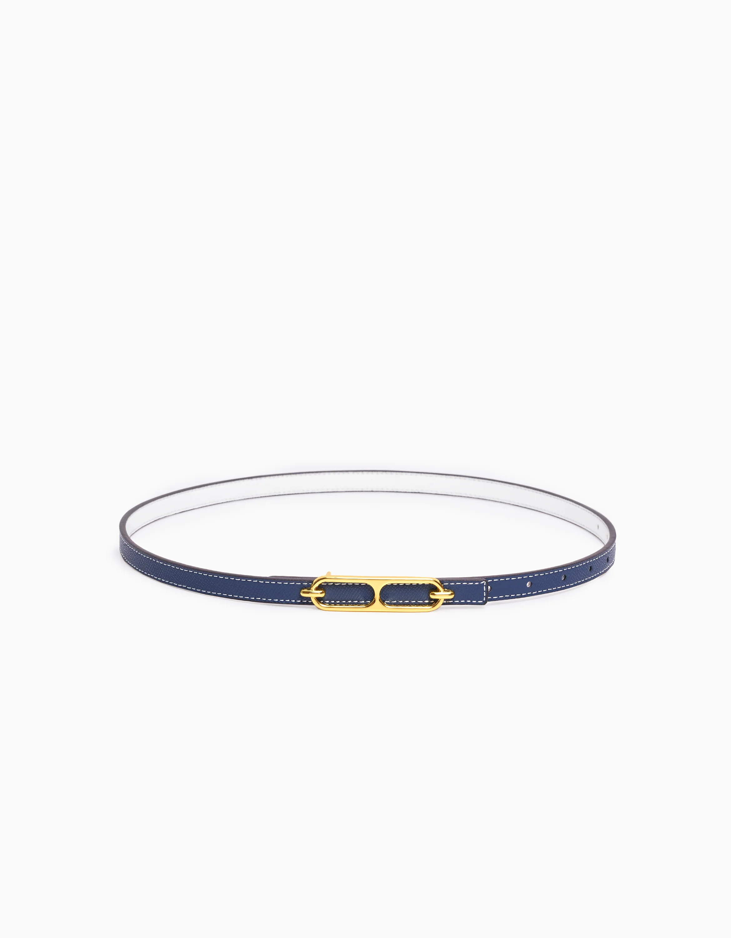Reversible Thin Leather Belt - Image 16