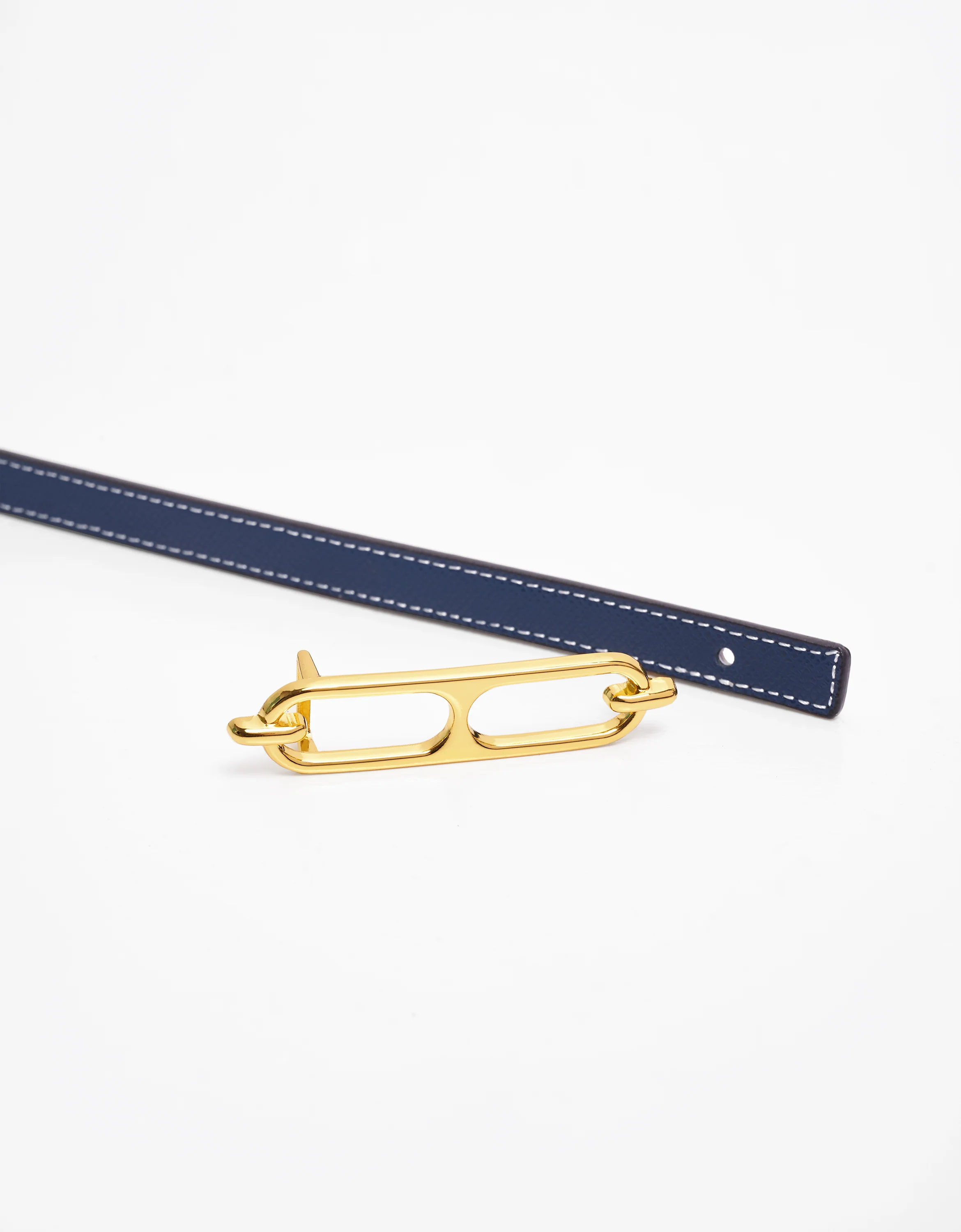 Reversible Thin Leather Belt - Image 20