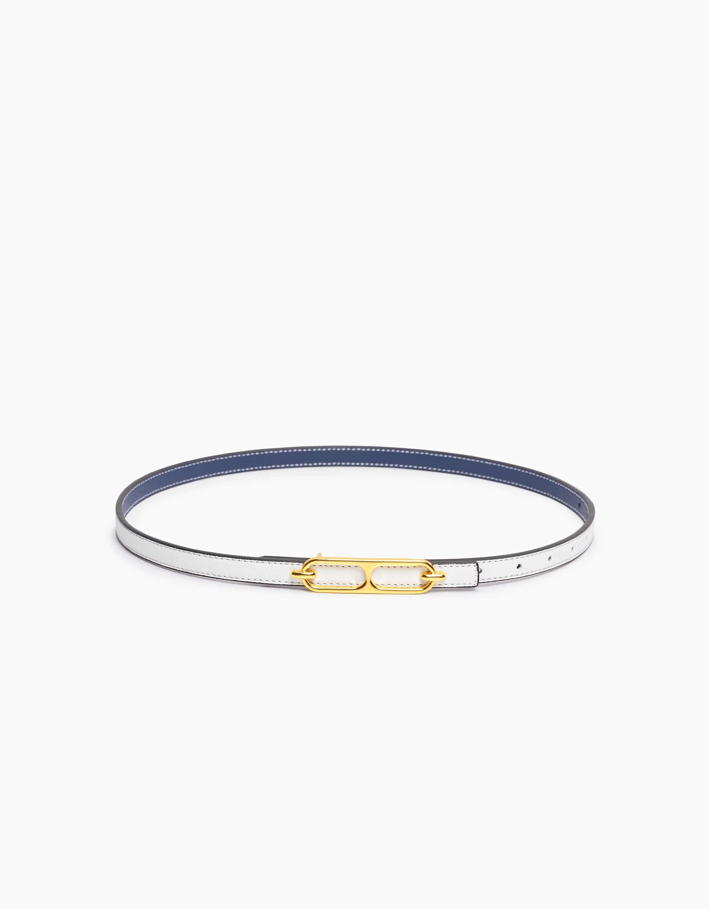 Reversible Thin Leather Belt - Image 21
