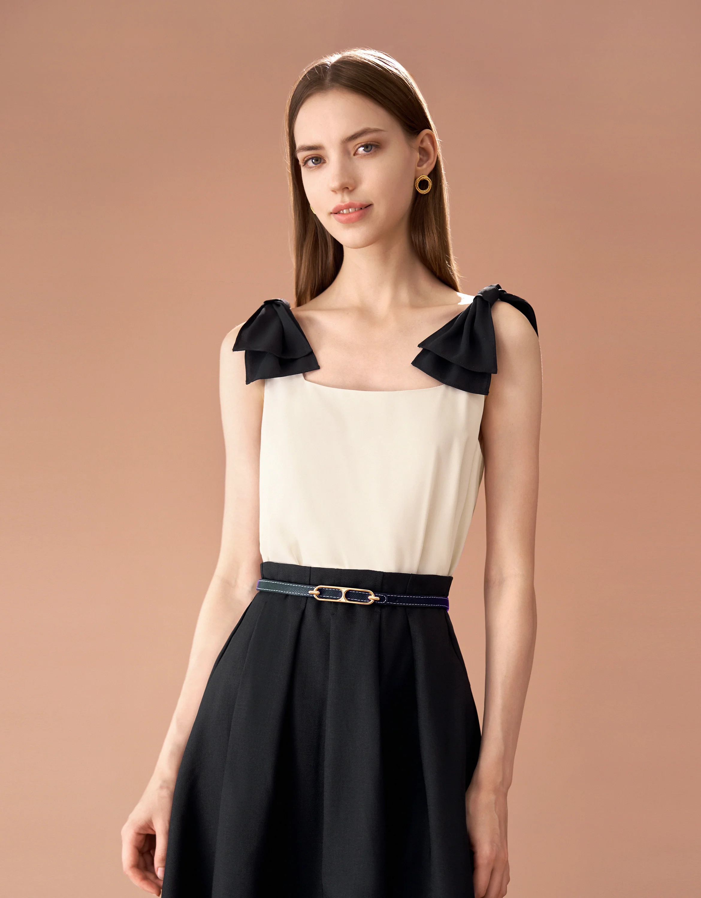 Reversible Thin Leather Belt - Image 22