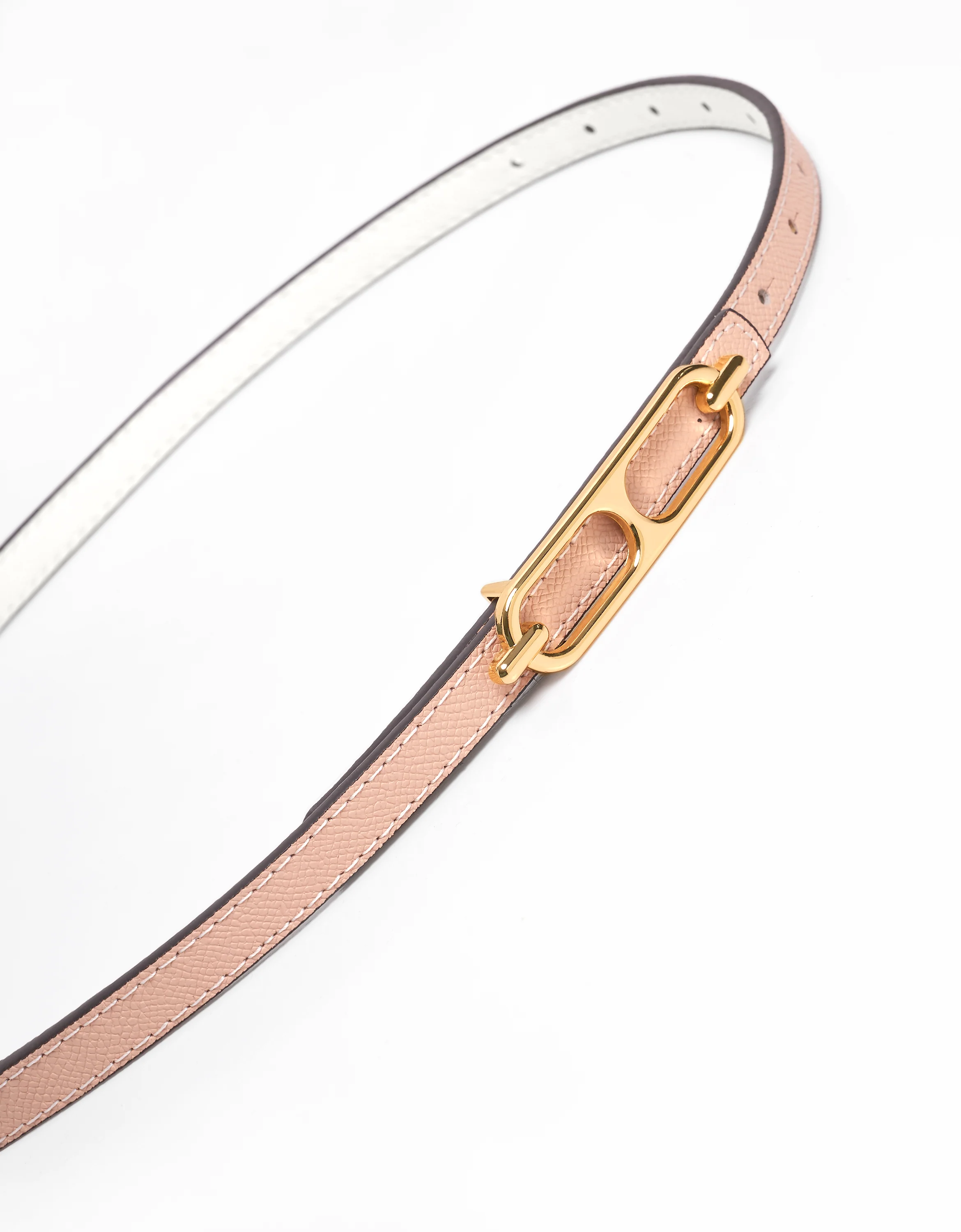 Reversible Thin Leather Belt - Image 24