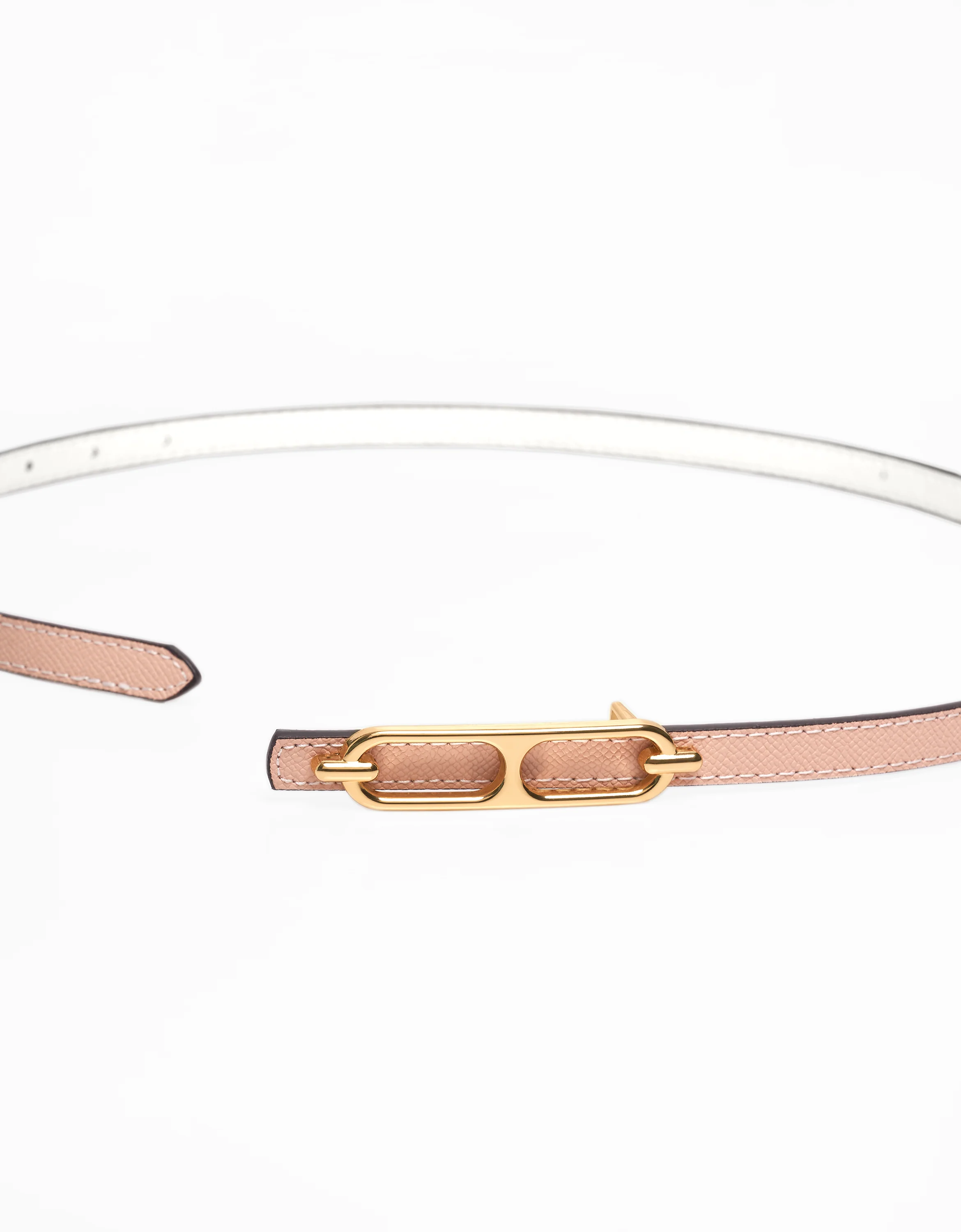 Reversible Thin Leather Belt - Image 25