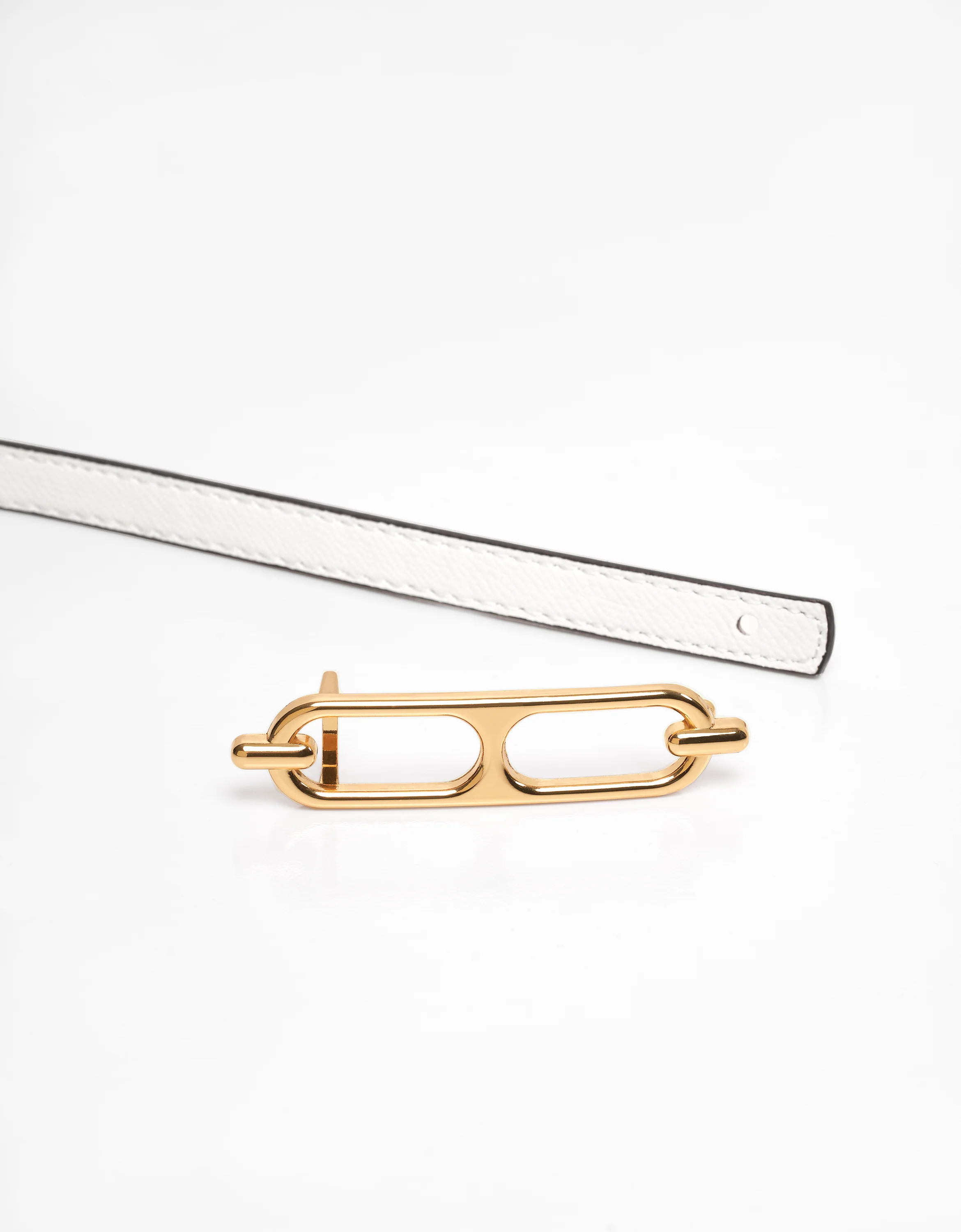 Reversible Thin Leather Belt - Image 27