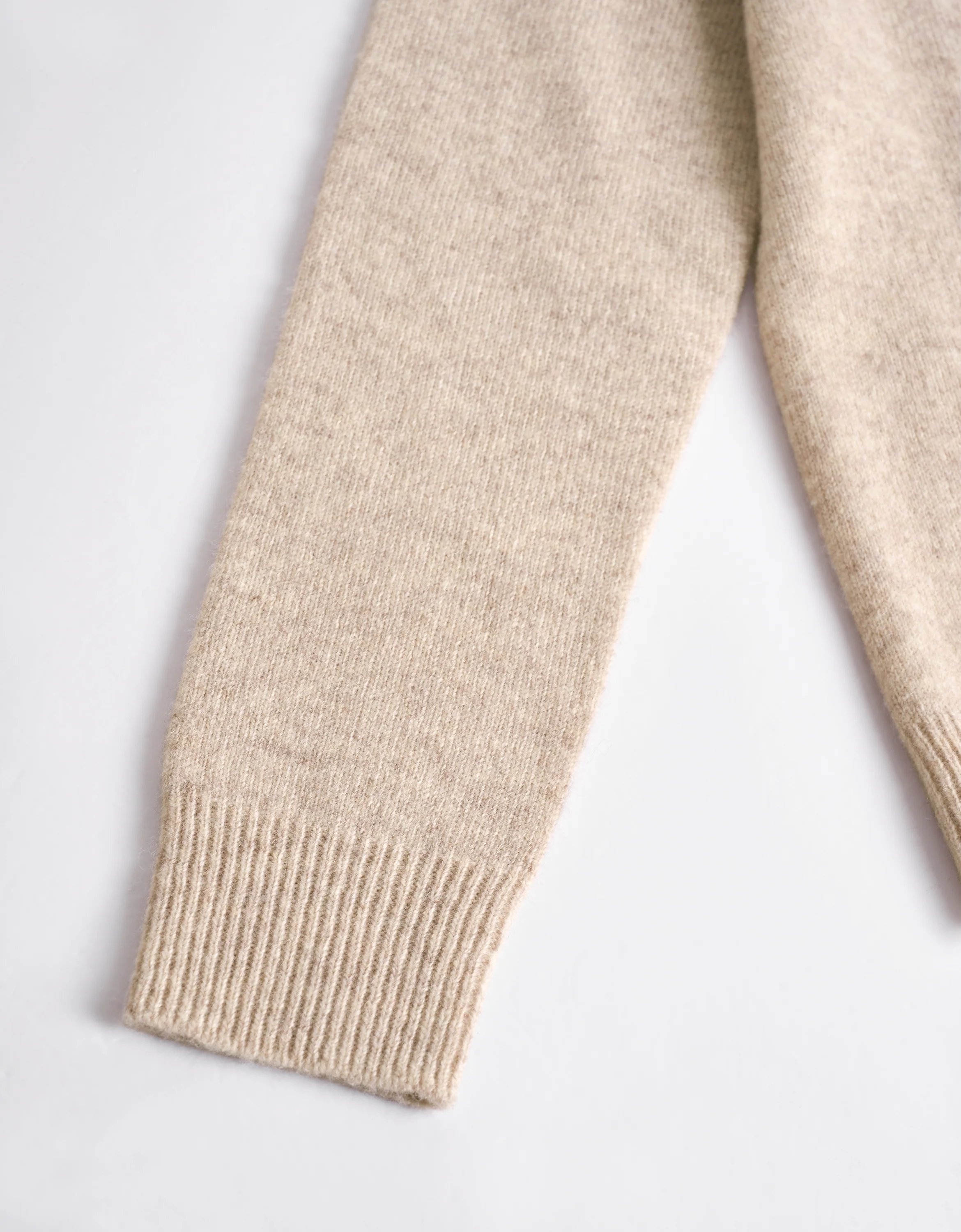 Ribbed Trims High Neck Knit Top - Image 20