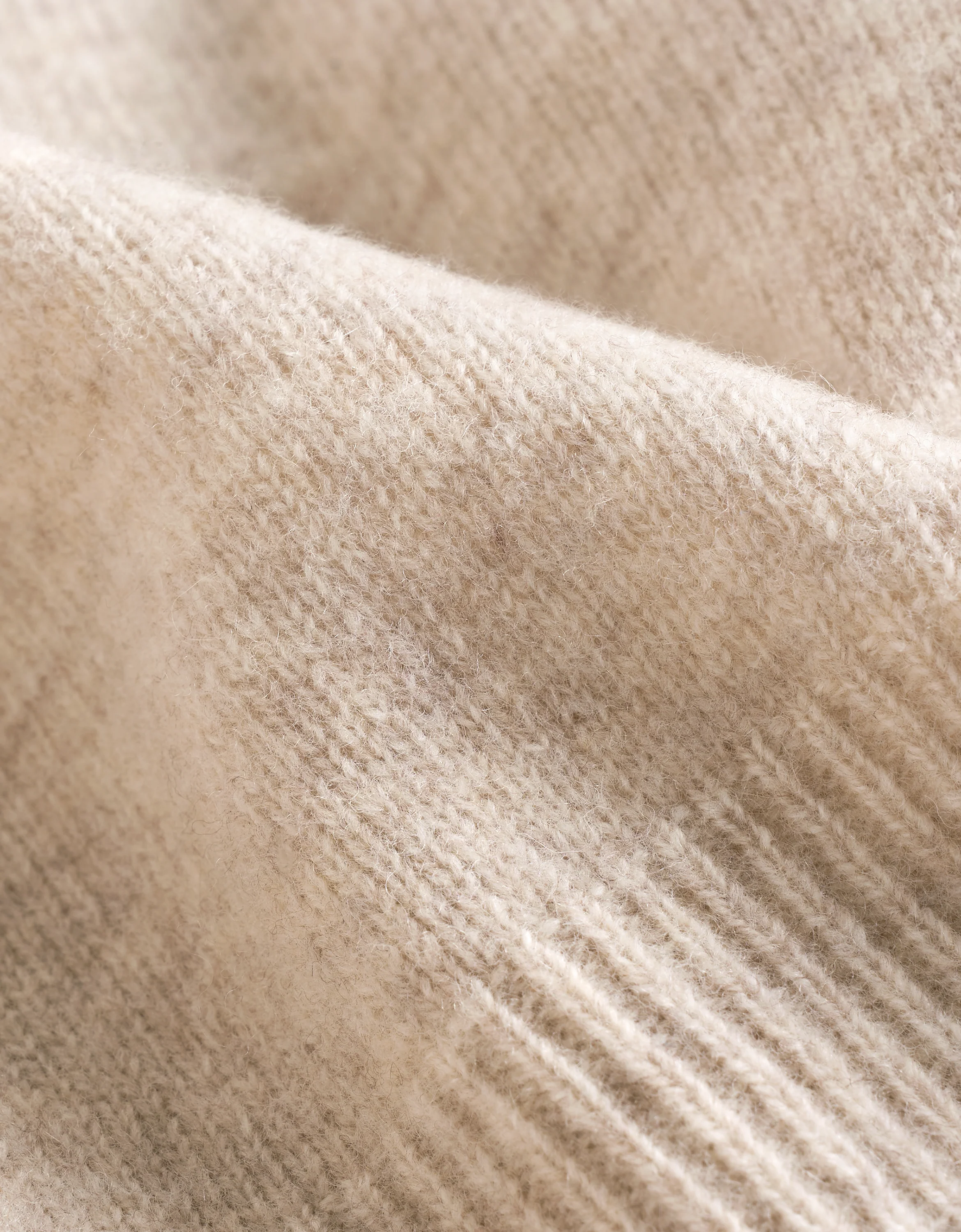Ribbed Trims High Neck Knit Top - Image 21