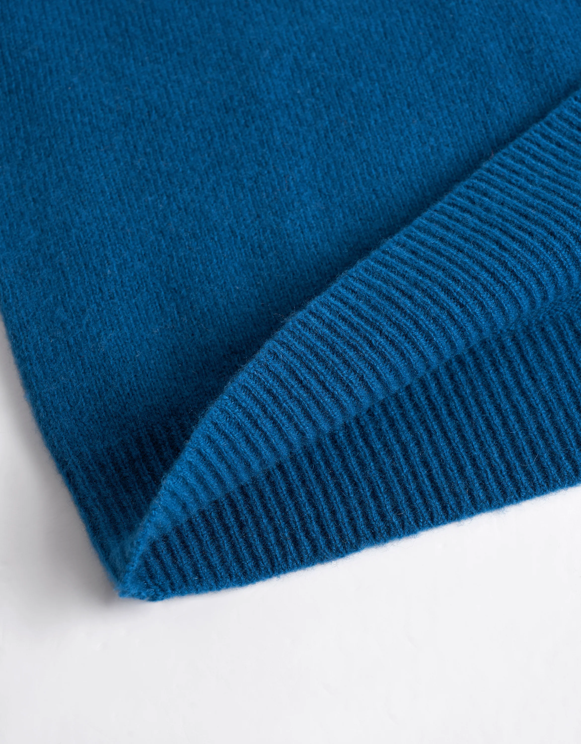 Ribbed Trims High Neck Knit Top - Image 6