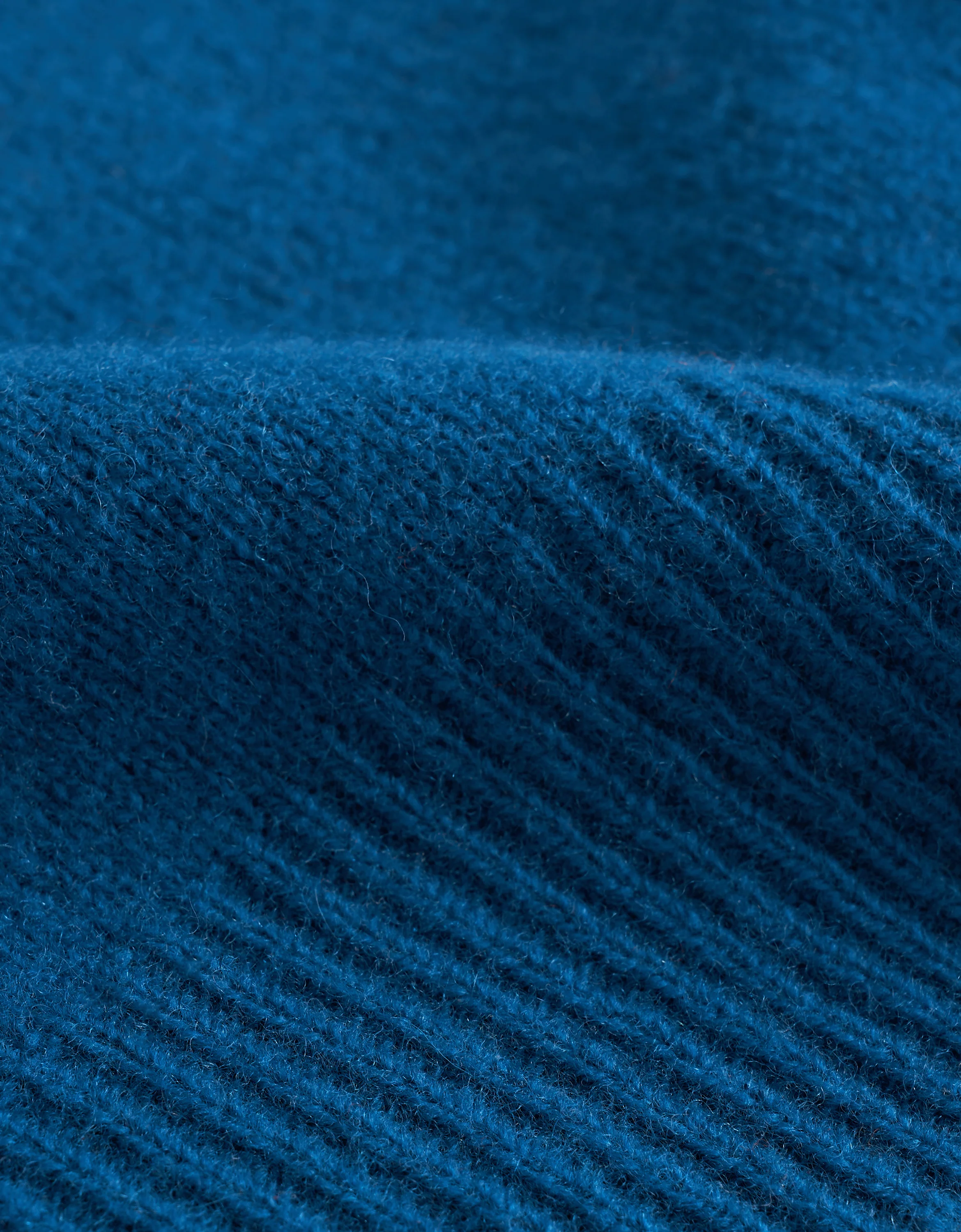 Ribbed Trims High Neck Knit Top - Image 7