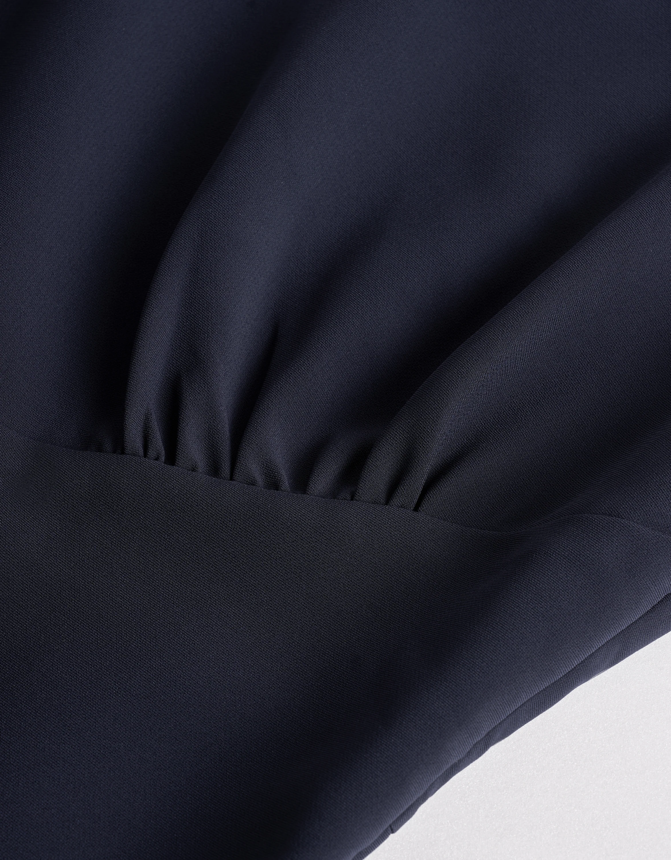 Round Neck Sleeveless Asymmetric Pleated Dress - Image 14