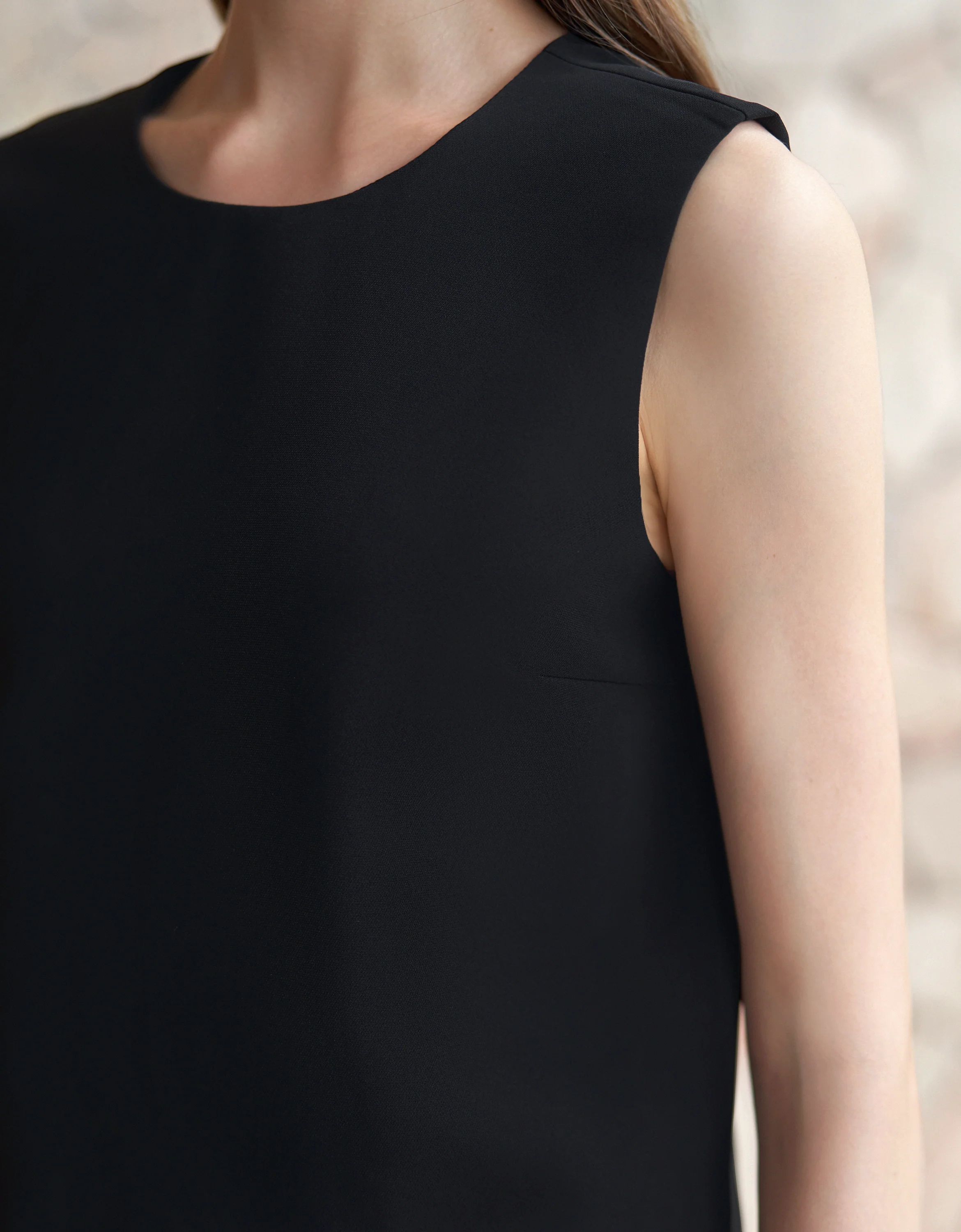 Round Neck Sleeveless Top - Image 51