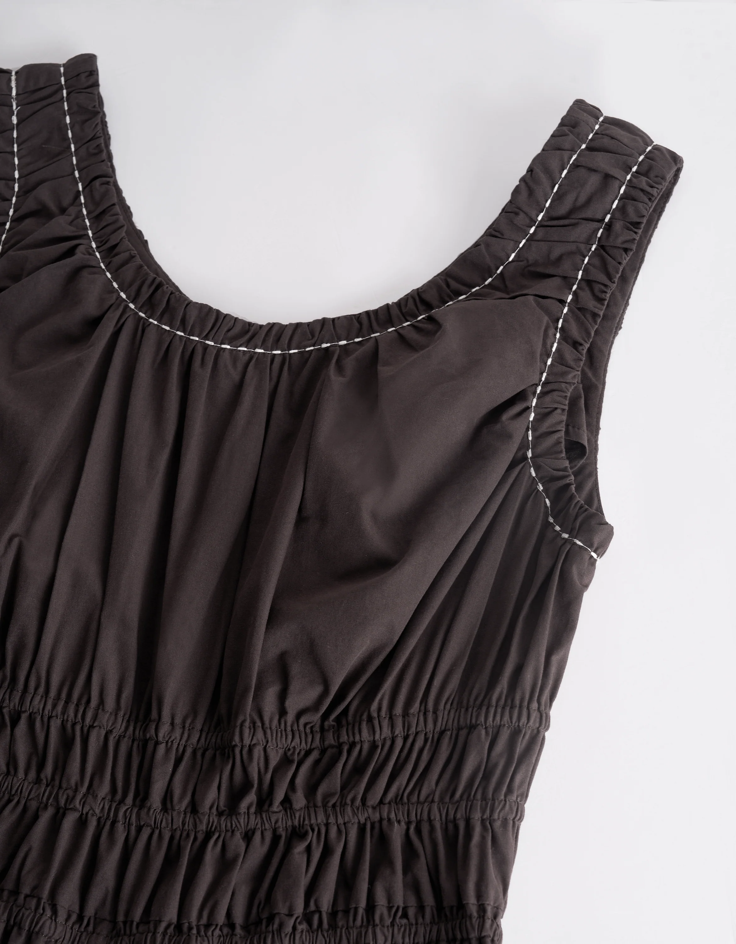 Ruched Waist Sleeveless Jumpsuit - Image 5