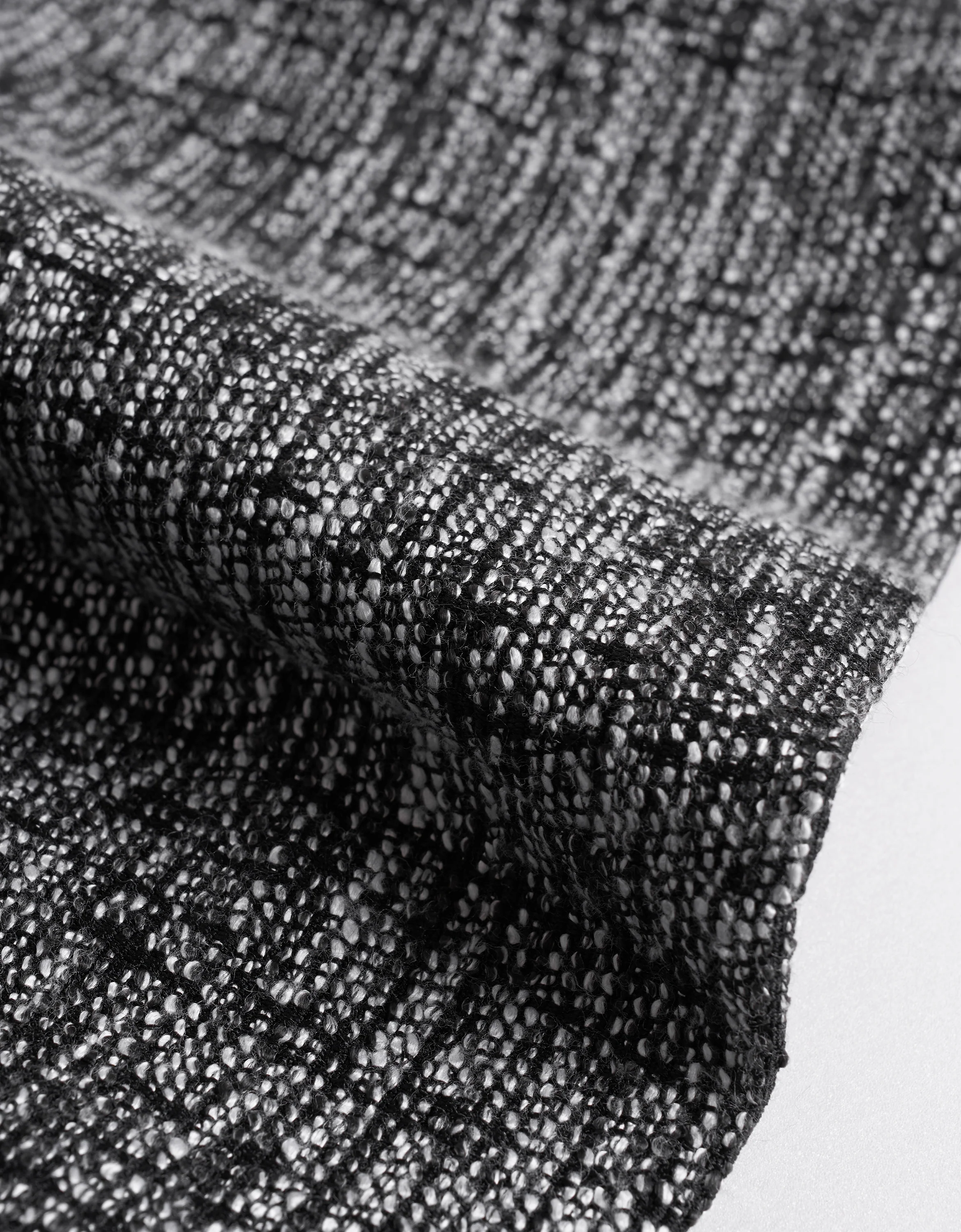 Ruffled Detail Textured A-line Skirt - Image 10