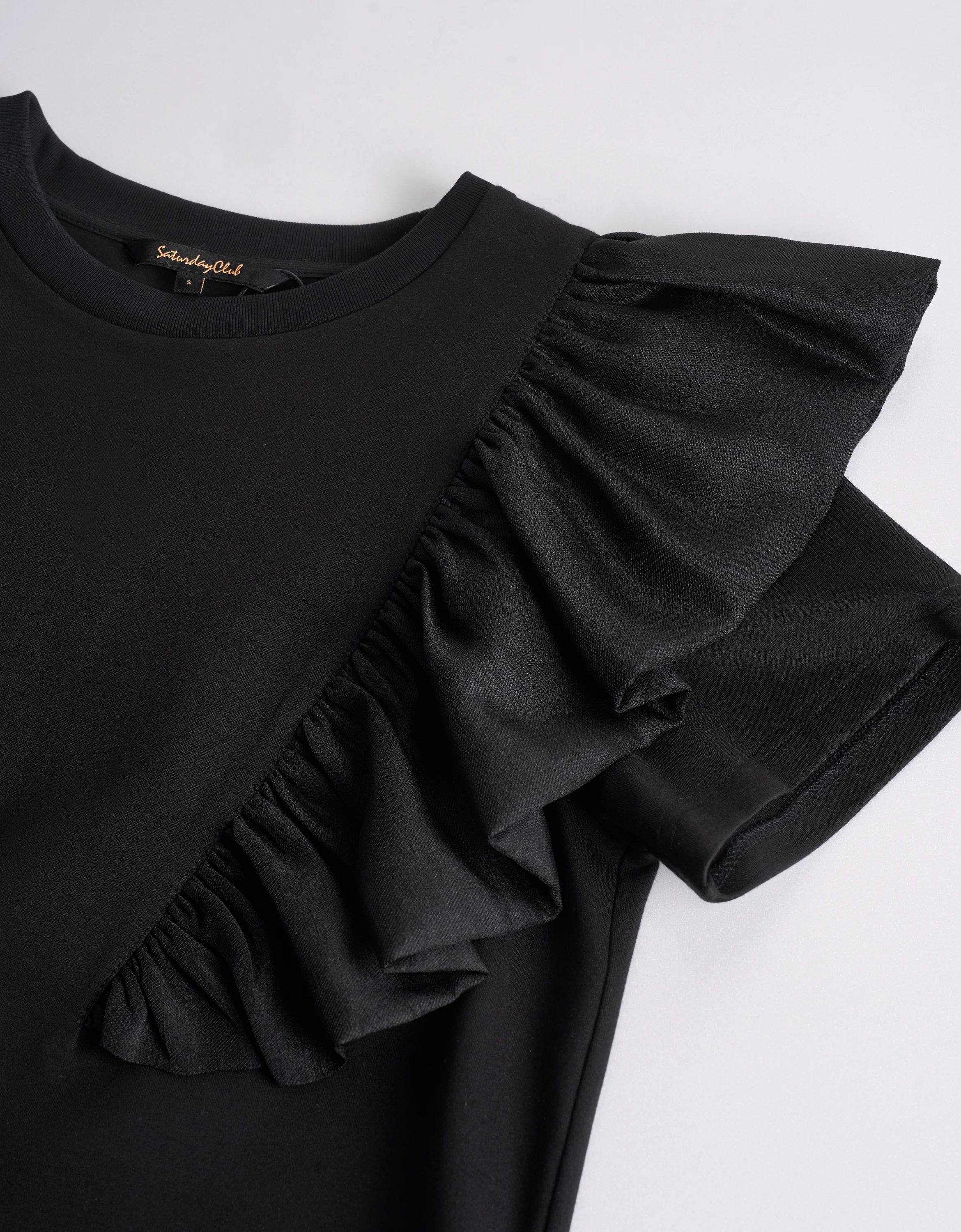Ruffled Panel T-Shirt Dress - Image 6