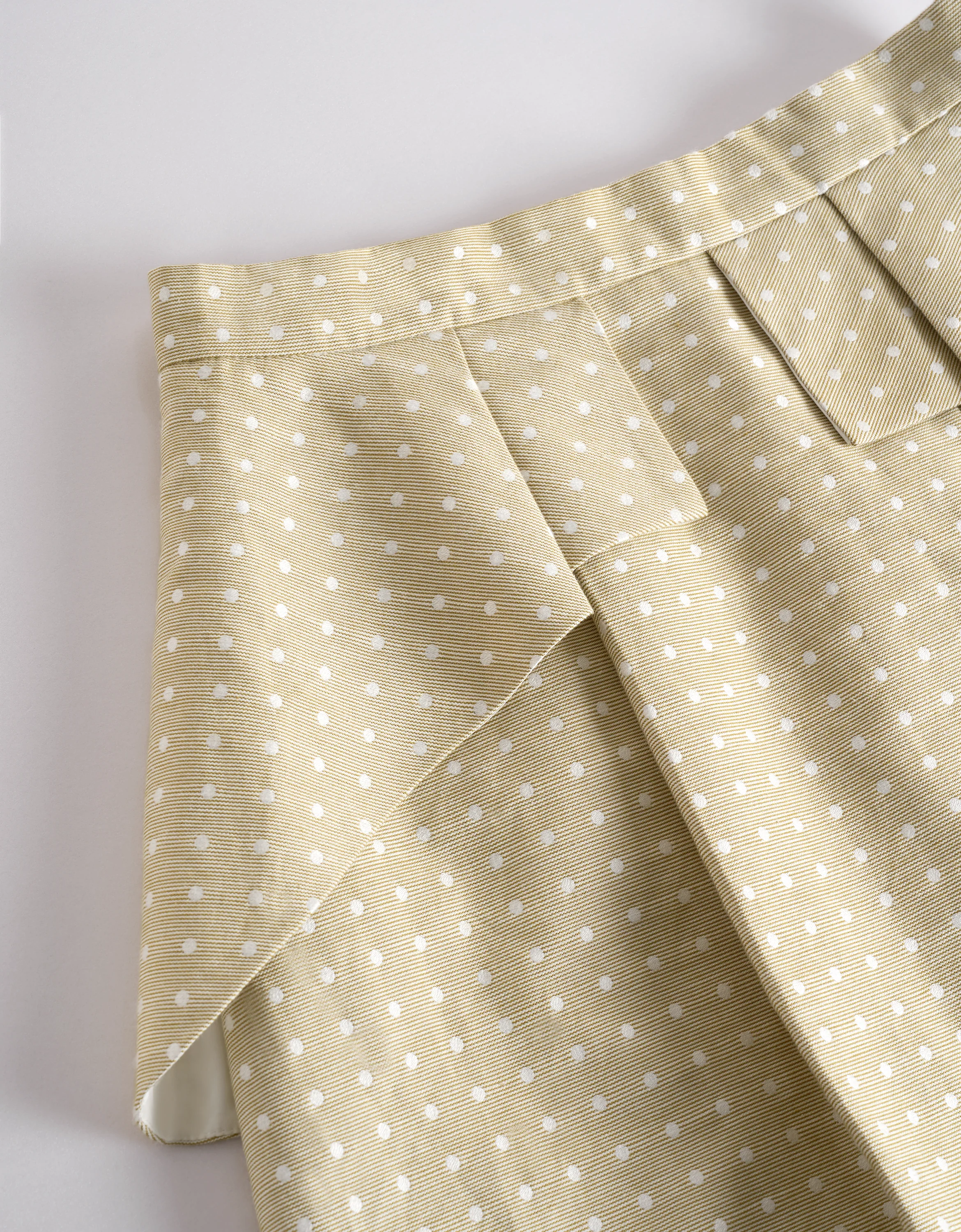 Ruffled Panels Polka Dot Skirt - Image 7