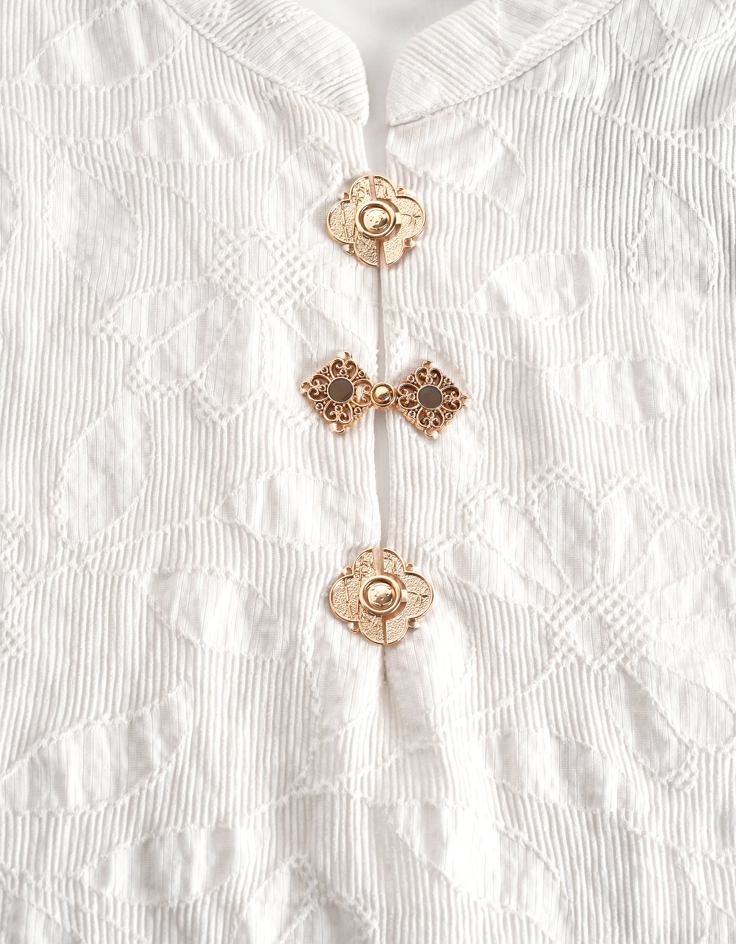 Ruffled Sleeve Textured Top - Image 10