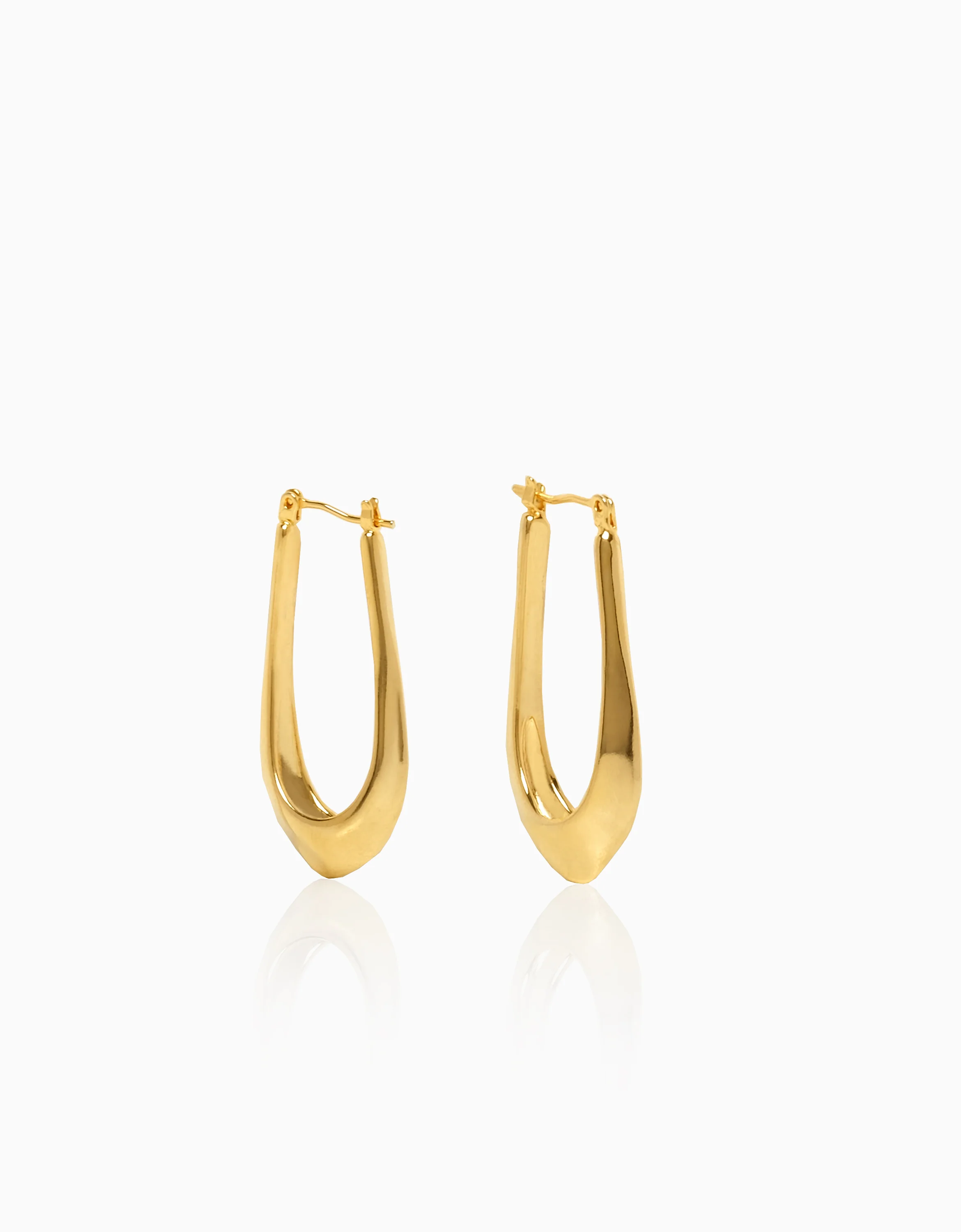 RAWFINED Sailor Drop Hoop Earrings - Image 3