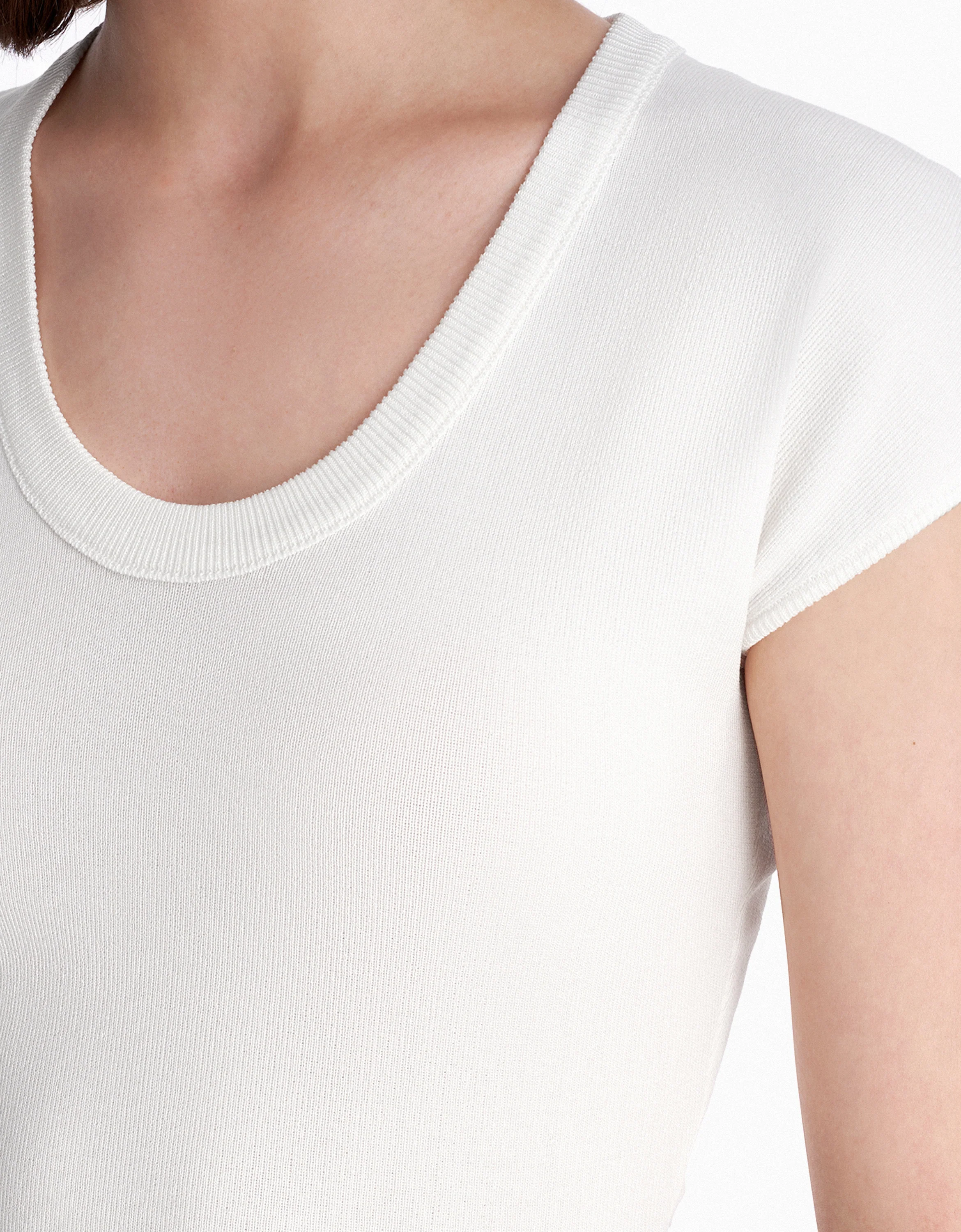 Scoop Neck Cap Sleeve Top - Image 15