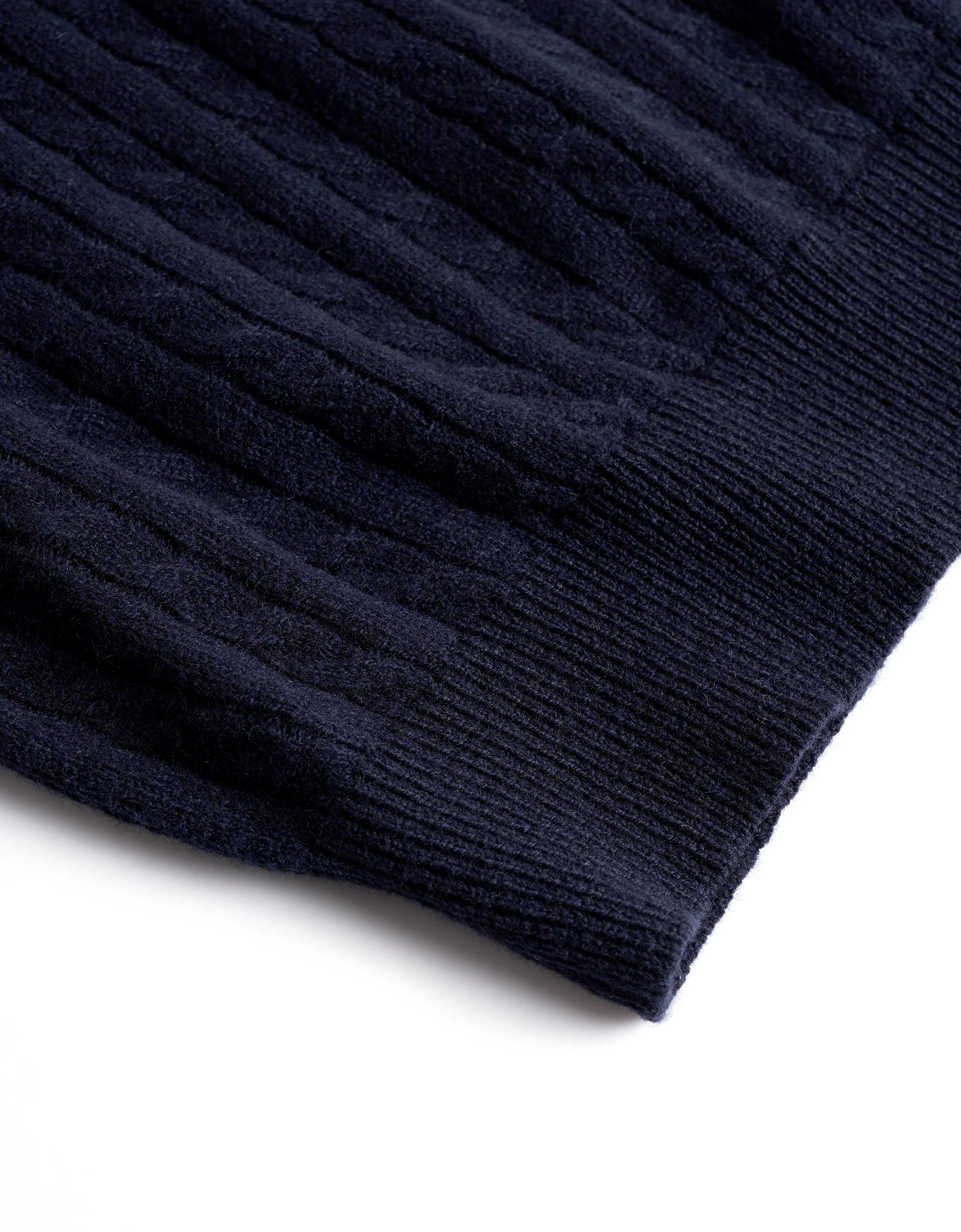 Short Sleeve Cable Knit Polo Shirt - Image 9