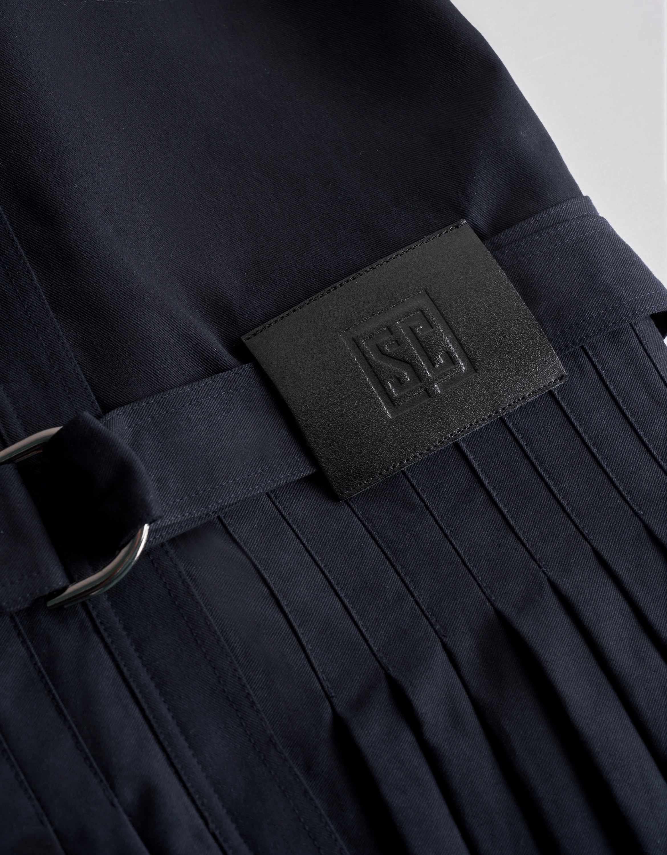 Short Sleeve Pleated Shirt Dress - Image 6