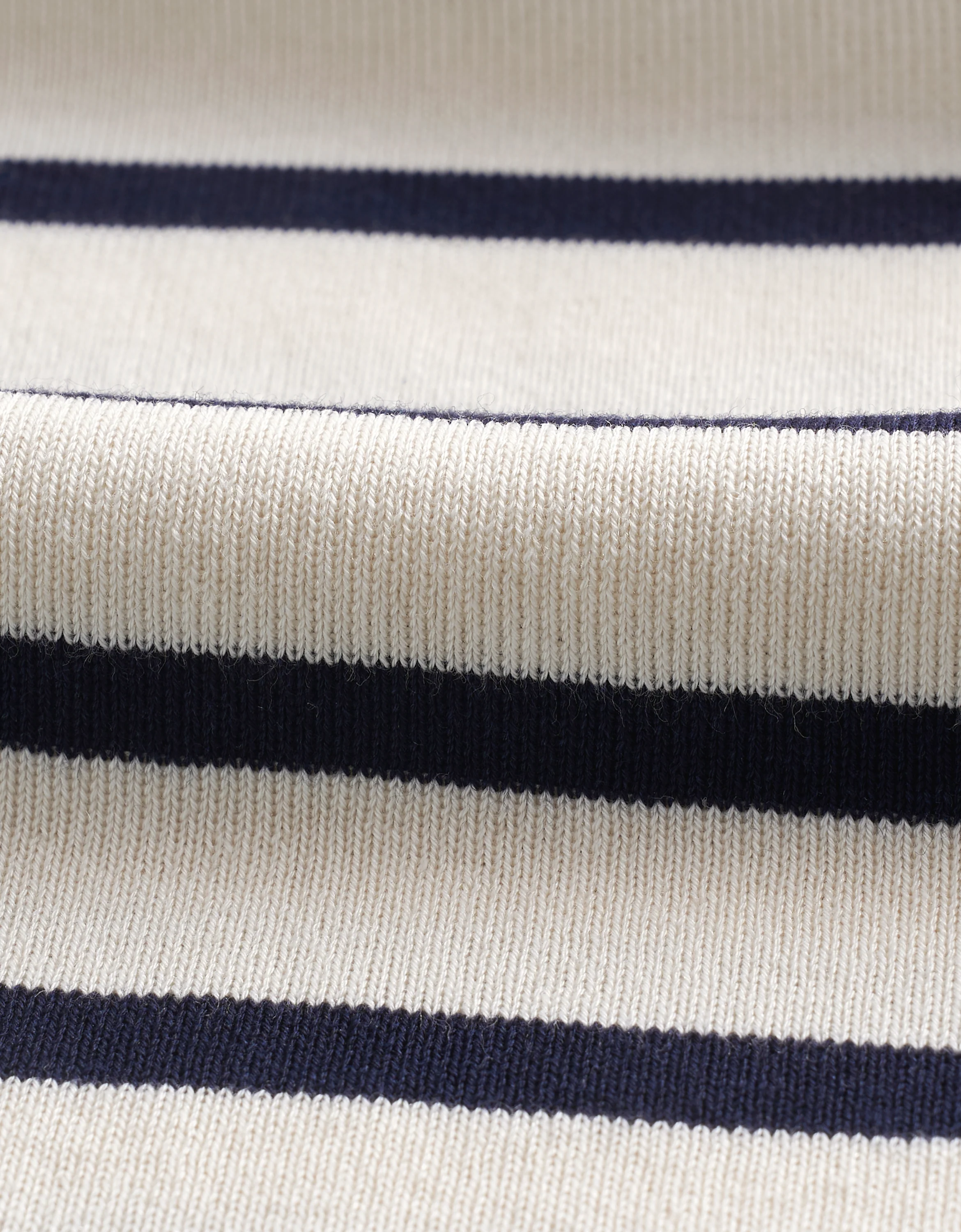Short Sleeve Stripe Wool Top - Image 9