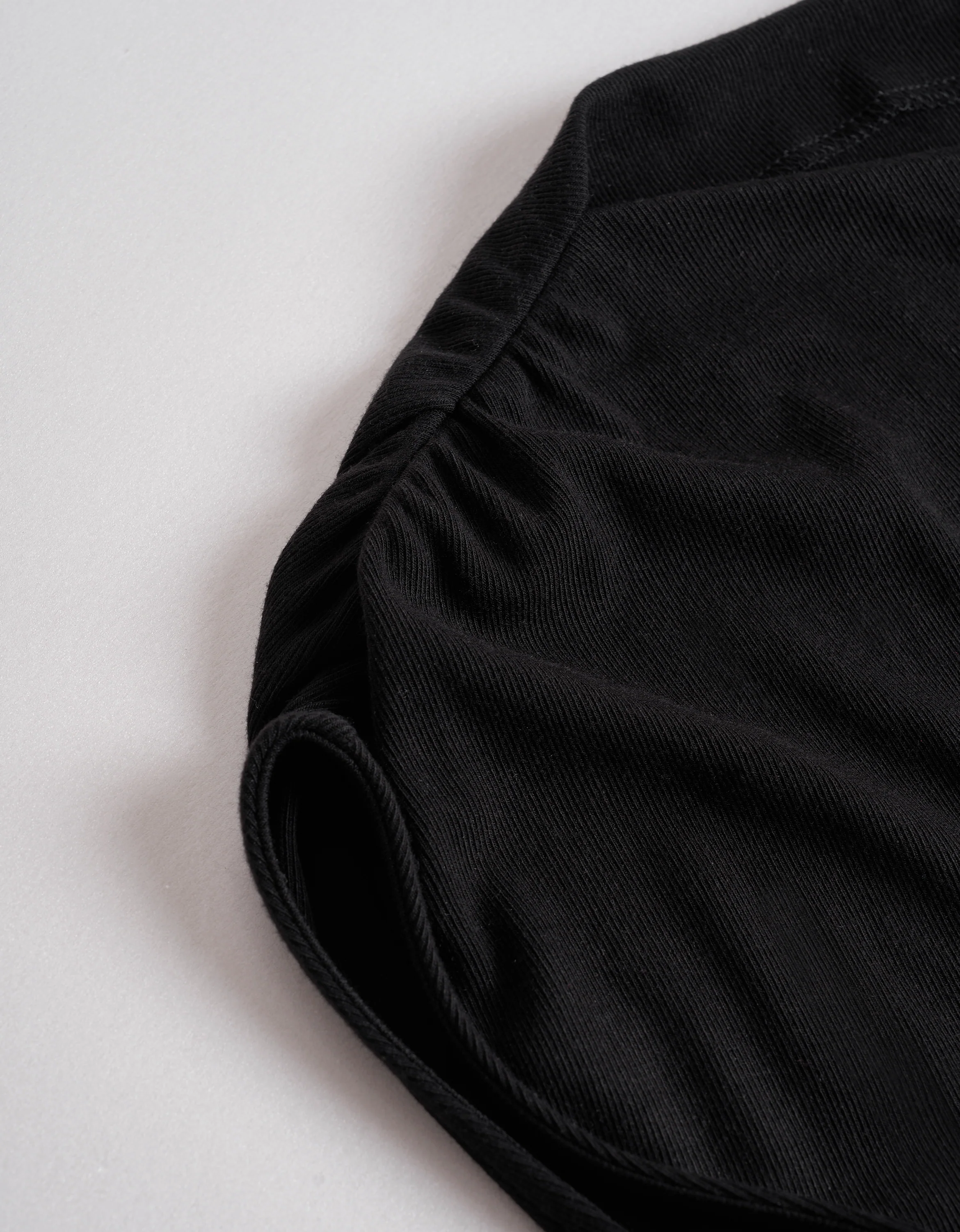 Shoulder Buckle Asymmetric Knit Top - Image 7